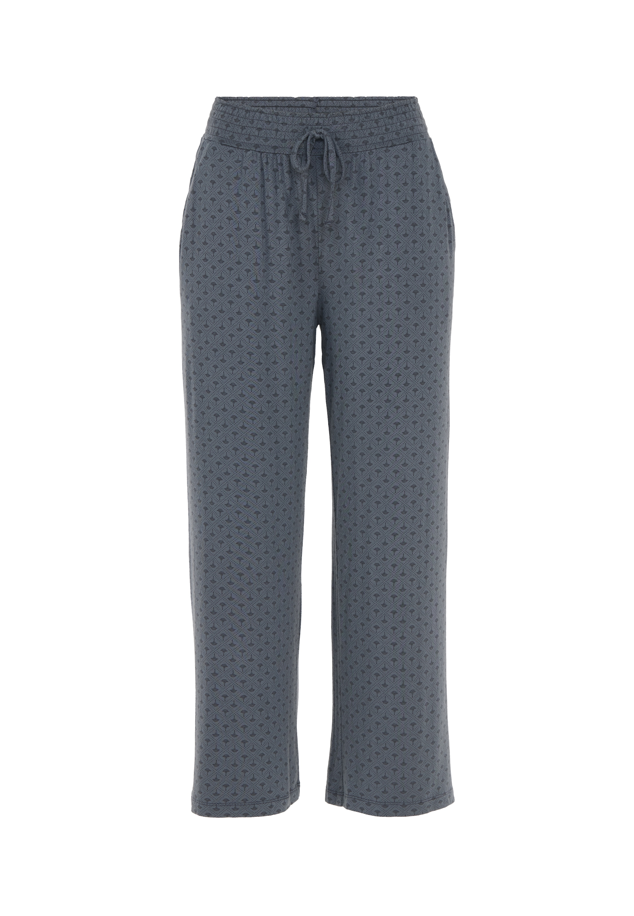 JOOP! Pyjamahose »Luxe«  Cornflower-Design, Tunnelzugbund, Eingrifftaschen