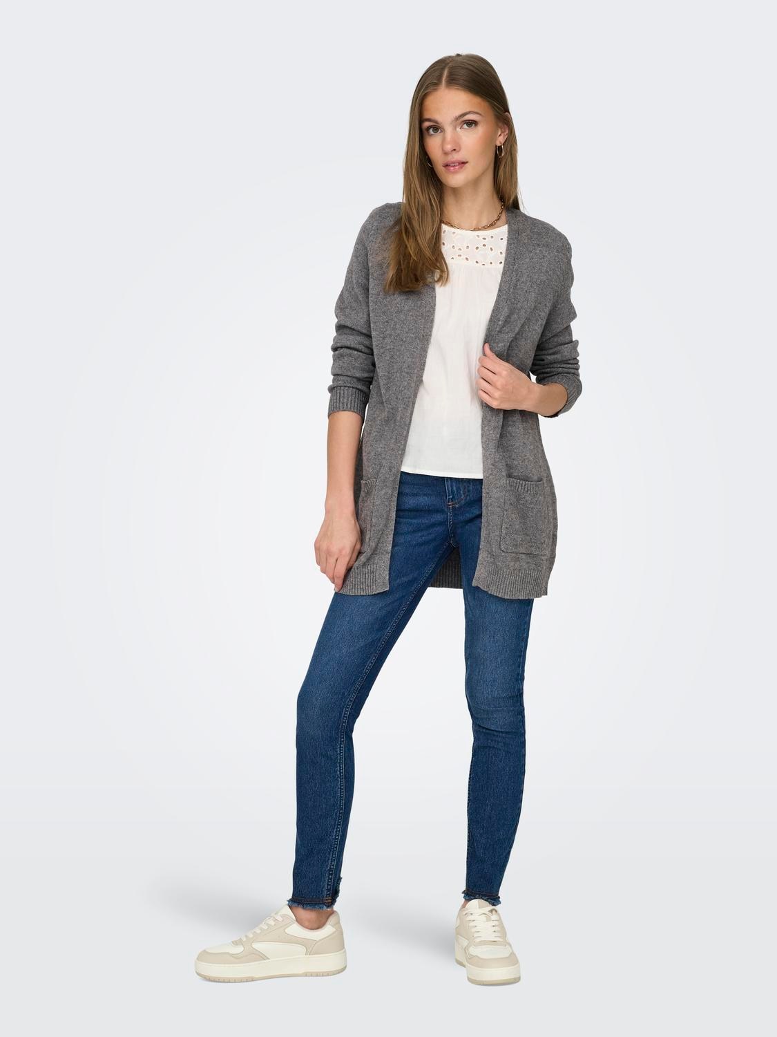 ONLY Strickjacke »ONLLESLY L/S OPEN CARDIGAN KNT NOOS«