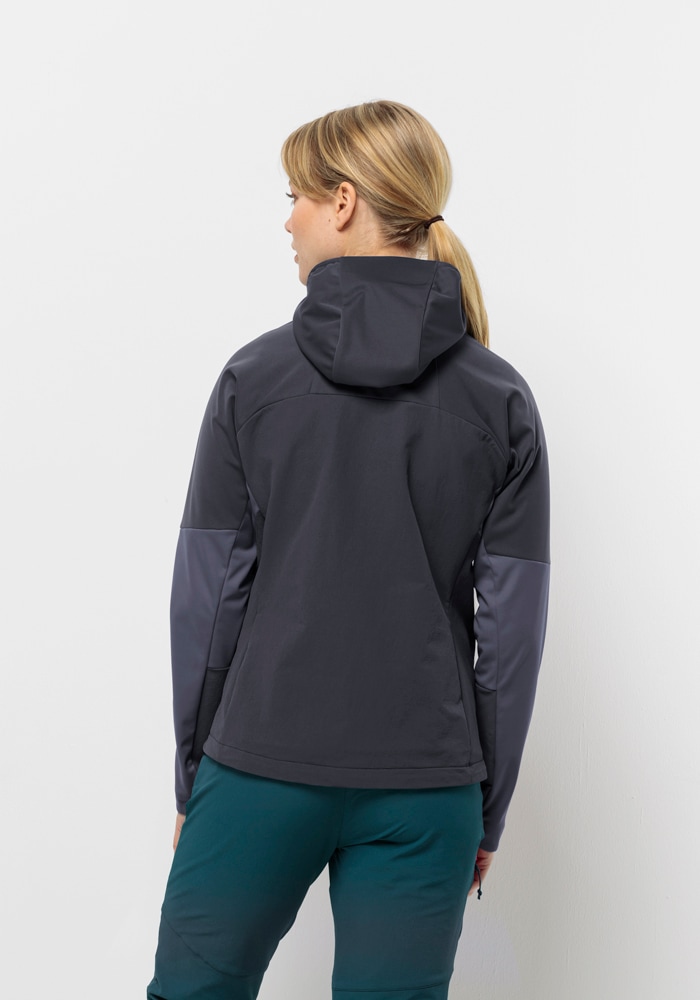 Jack Wolfskin Outdoorjacke »BRISSTAL HOODY W« mit Kapuze