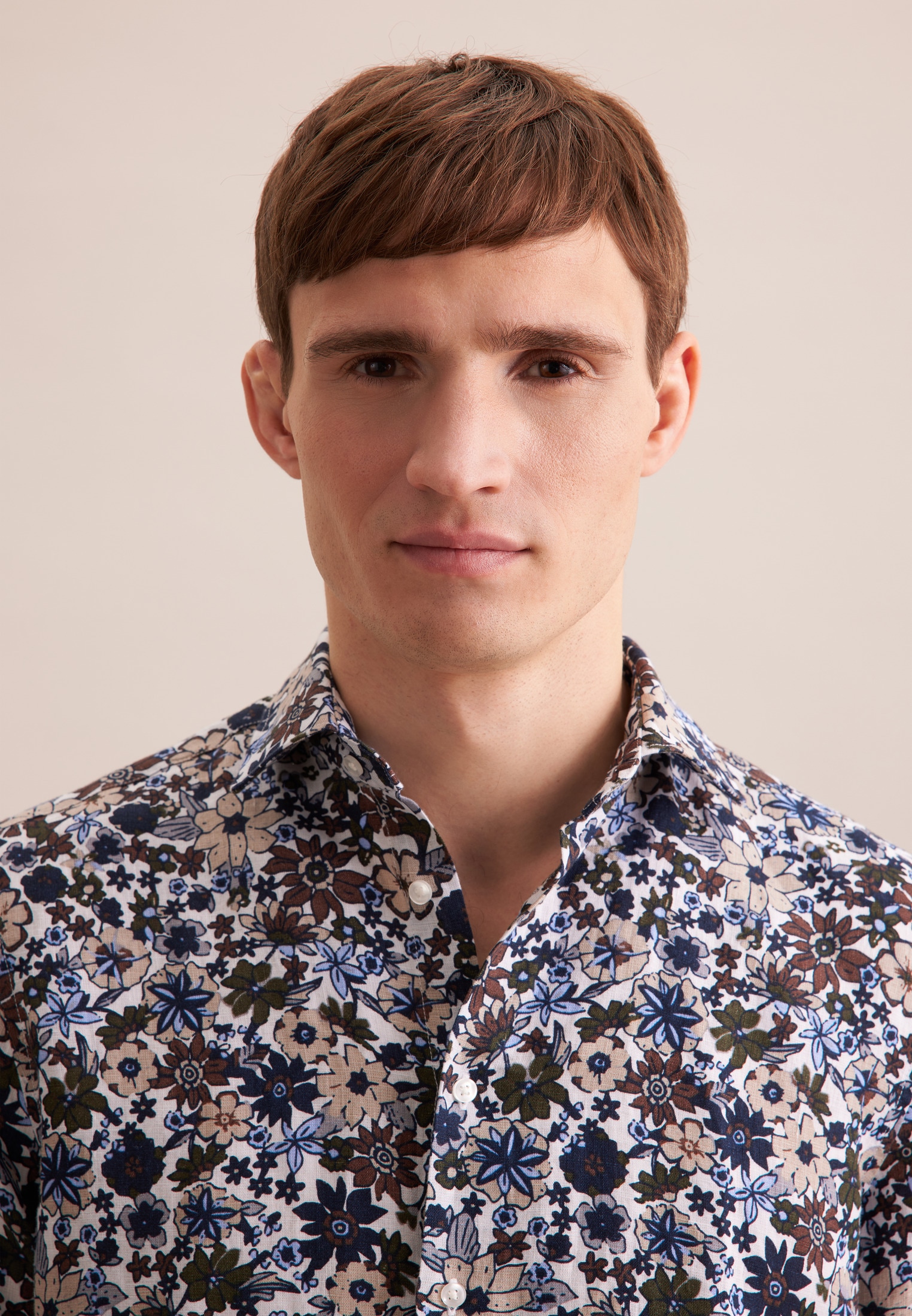 seidensticker Chemise d'affaires »Regular« Regular 1/2 Kentkragen Floral