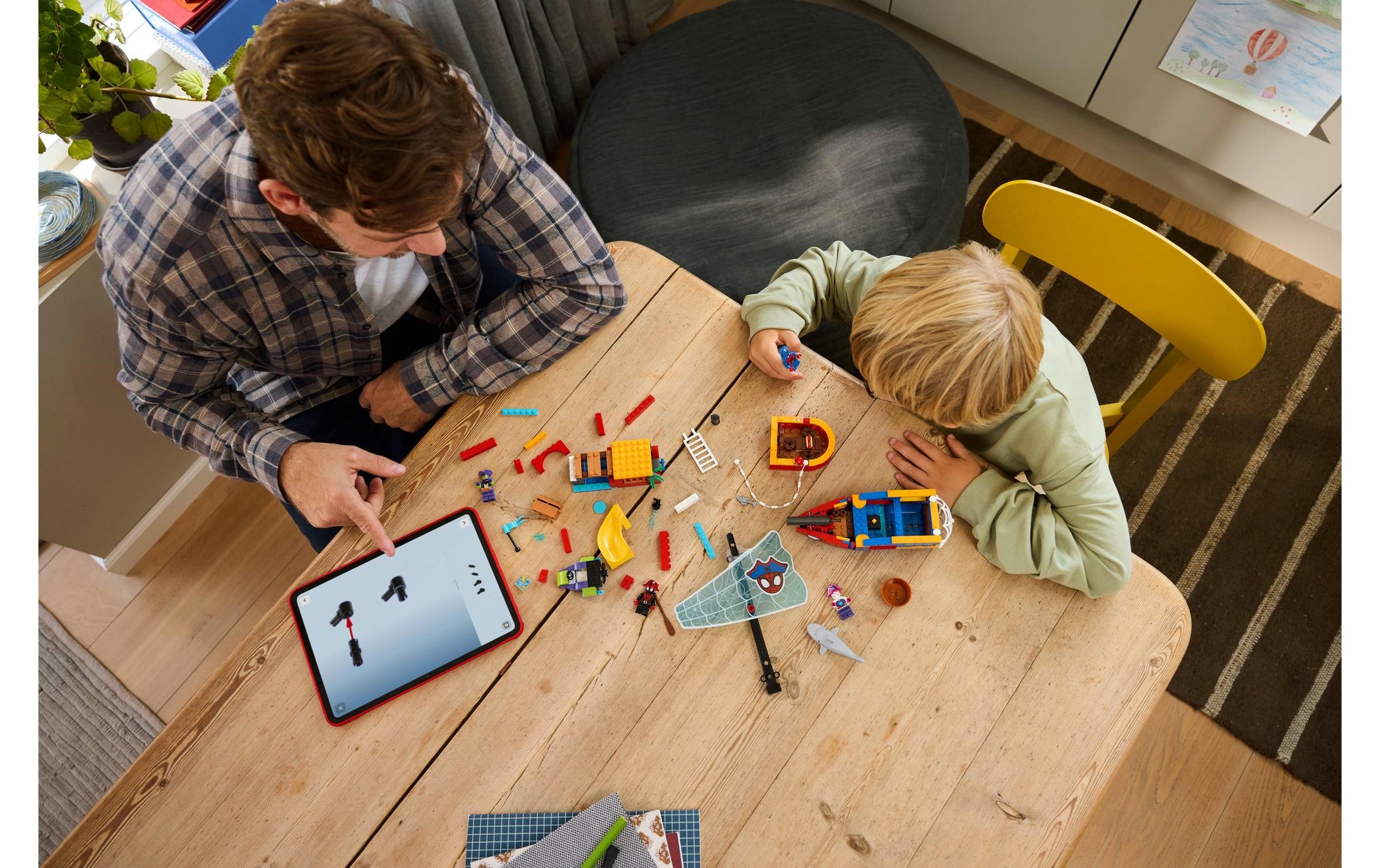 LEGO® Konstruktionsspielsteine »Marvel Piratenschiff von Spideys Team 11208«