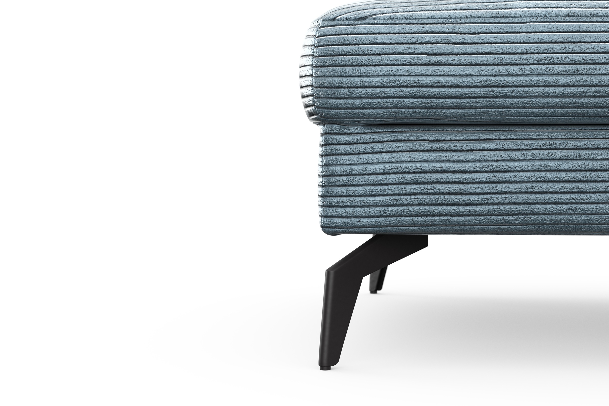 sit&more Polsterhocker »Cabana«, mit stylischen Metallfüssen