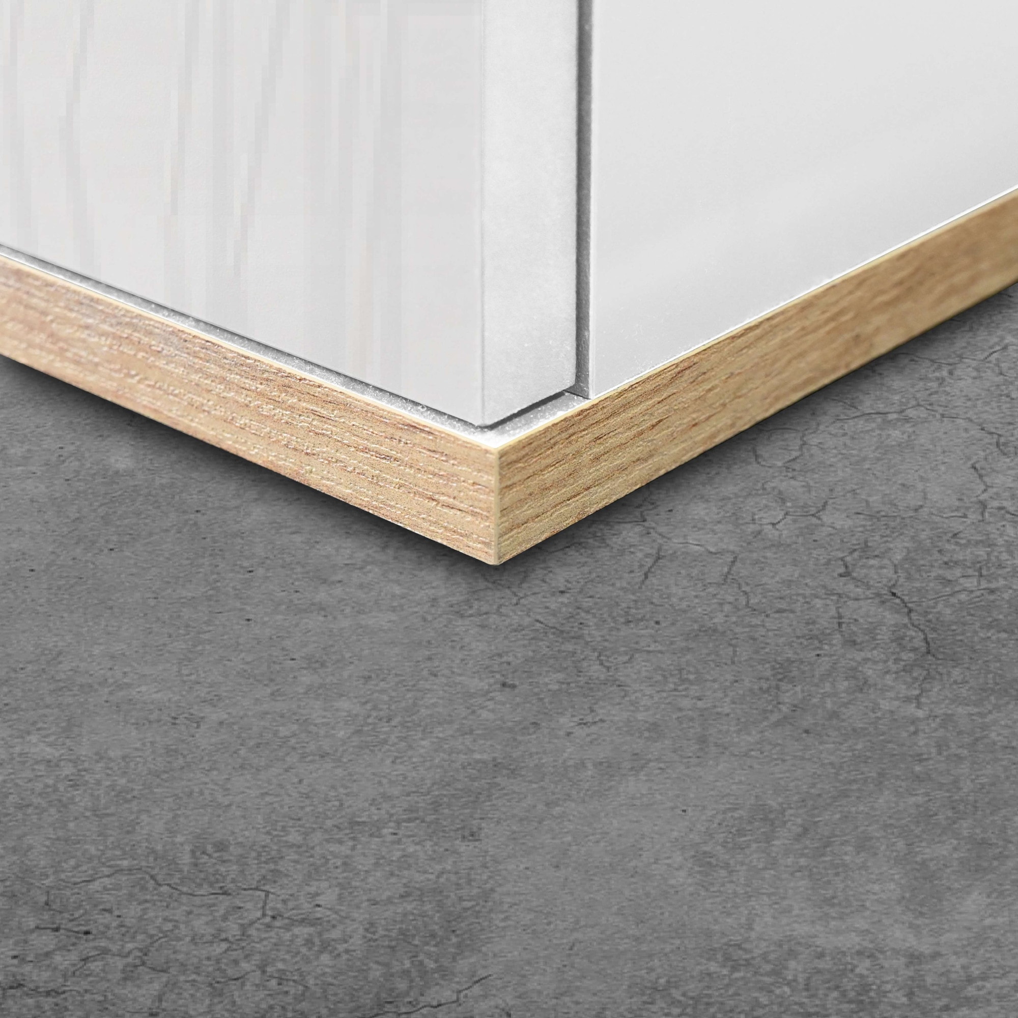 welltime Armoire sous lavabo »Garda« 1 cuis tlg. Made in Italy, façades laquées haute brillance, beaucoup de rangement