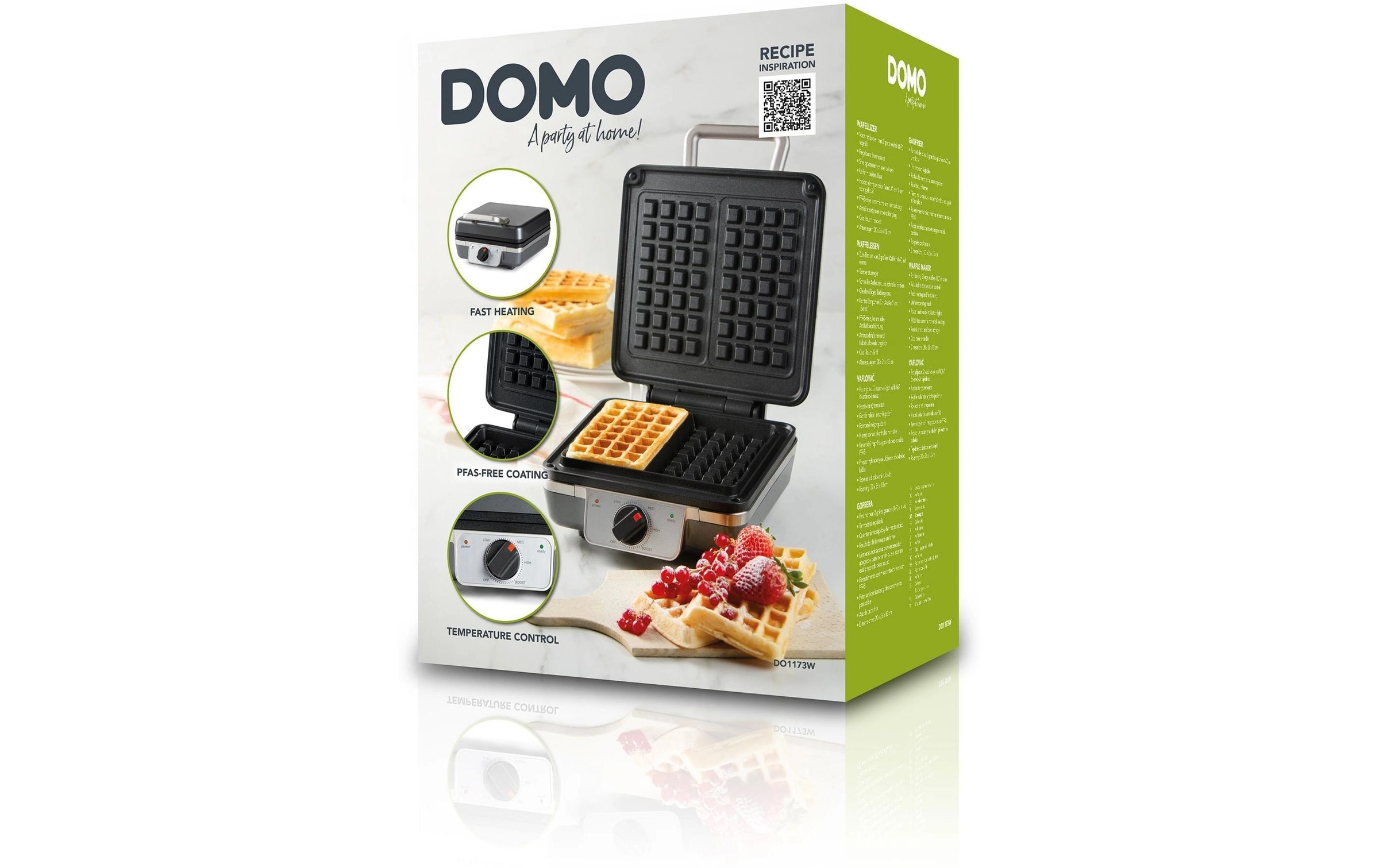 Domo Waffeleisen »DO1173W« 1320 W
