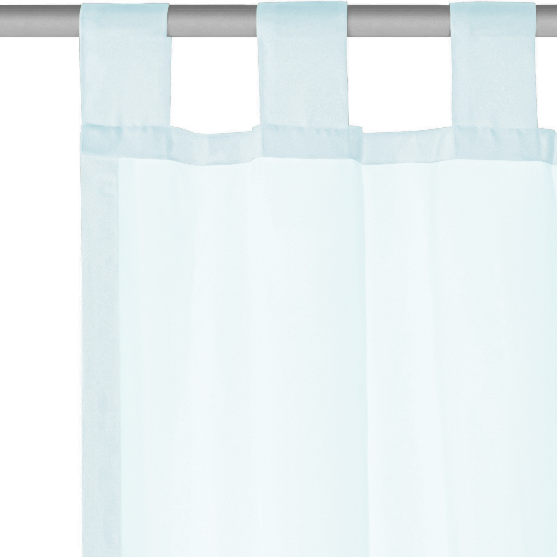 GOODproduct Rideau »XANA« Boucles 1 cuis tlg. Meilleure vente, uni, 1 écharpe, facile d'entretien, économique !