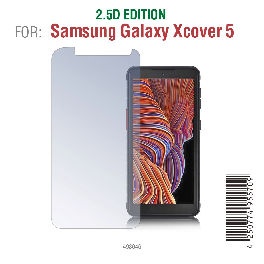 4smarts Displayschutzglas »Premium Screen Protection«, für Samsung Galaxy Xcover5, Displayschutzfolie, Schutzfolie, Bildschirmschutz, kratz- & stossfest