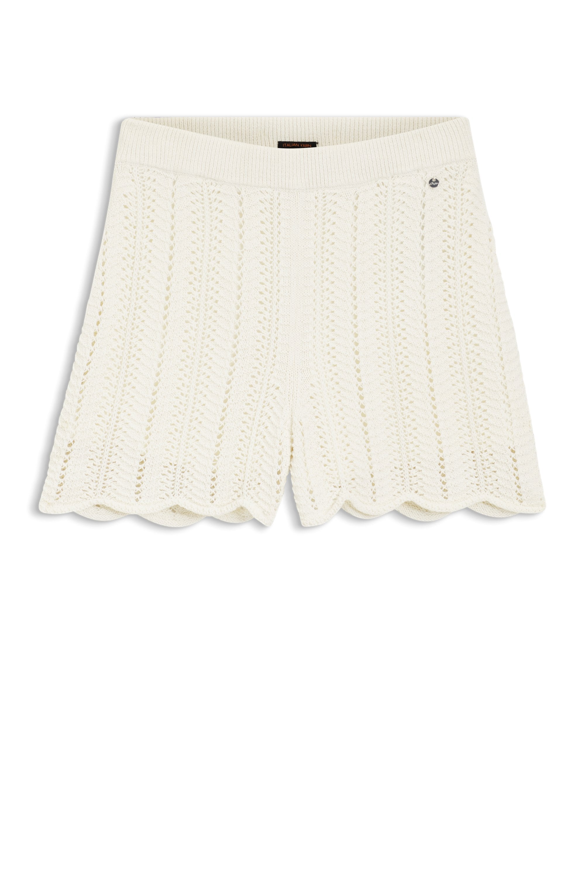 BOSS ORANGE Short »Forde Premium Damenmode«  En maille, avec structure ondulée