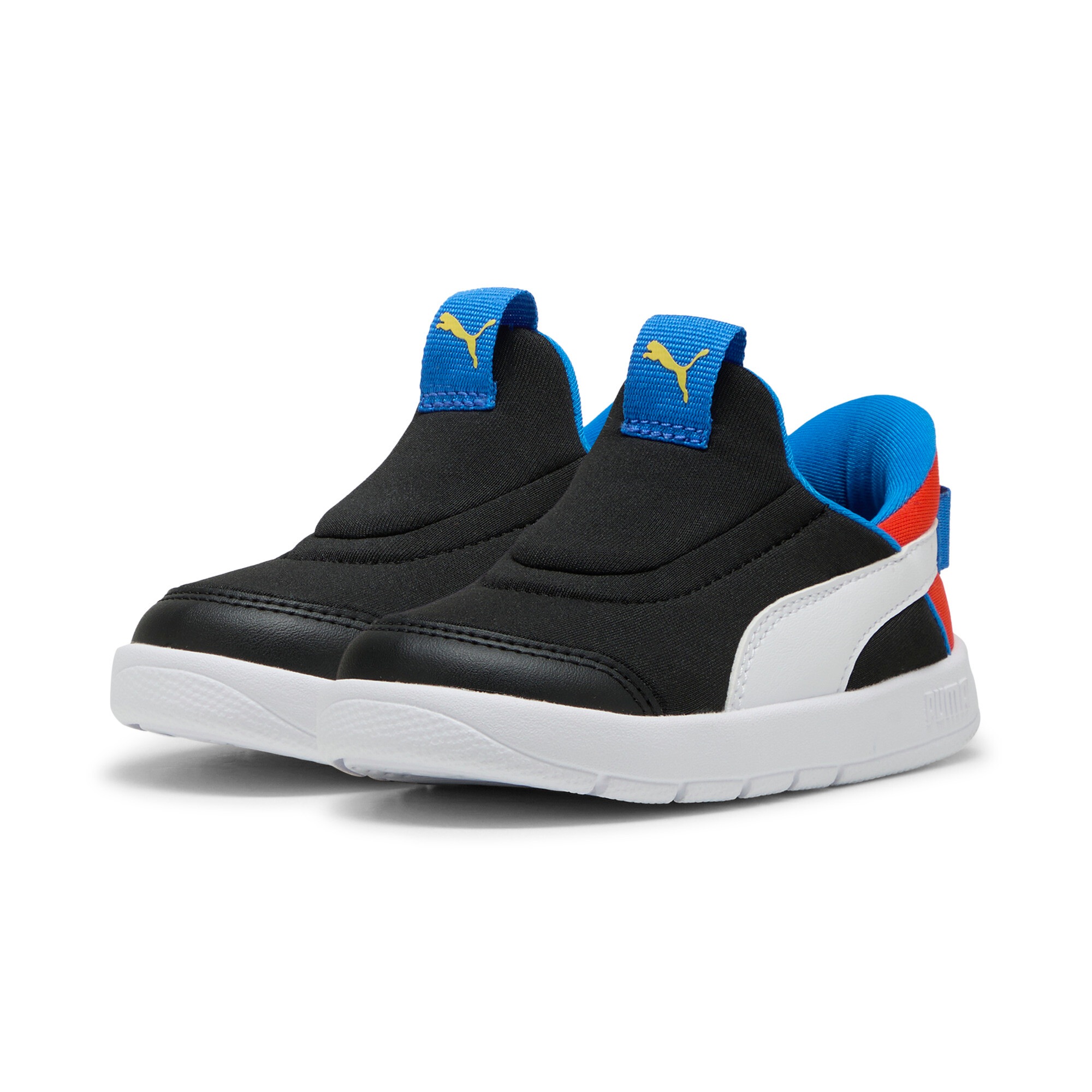 Image of PUMA Sneaker "COURTFLEX V3 SLIPTECH INF" SLIPTECH™ Technologie: praktisches Anziehen ohne Hände