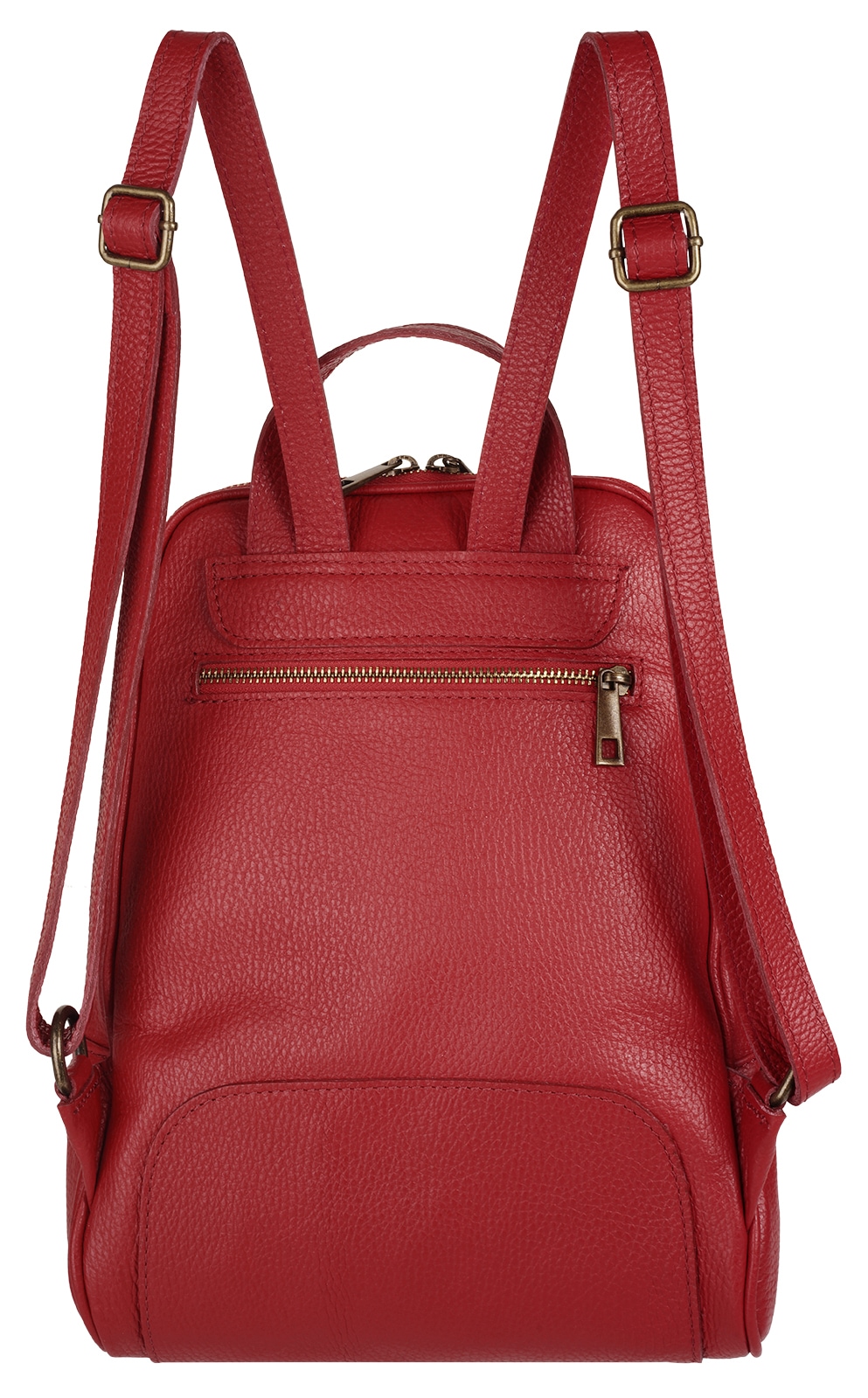 Samantha Look Cityrucksack, echt Leder, Made in Italy