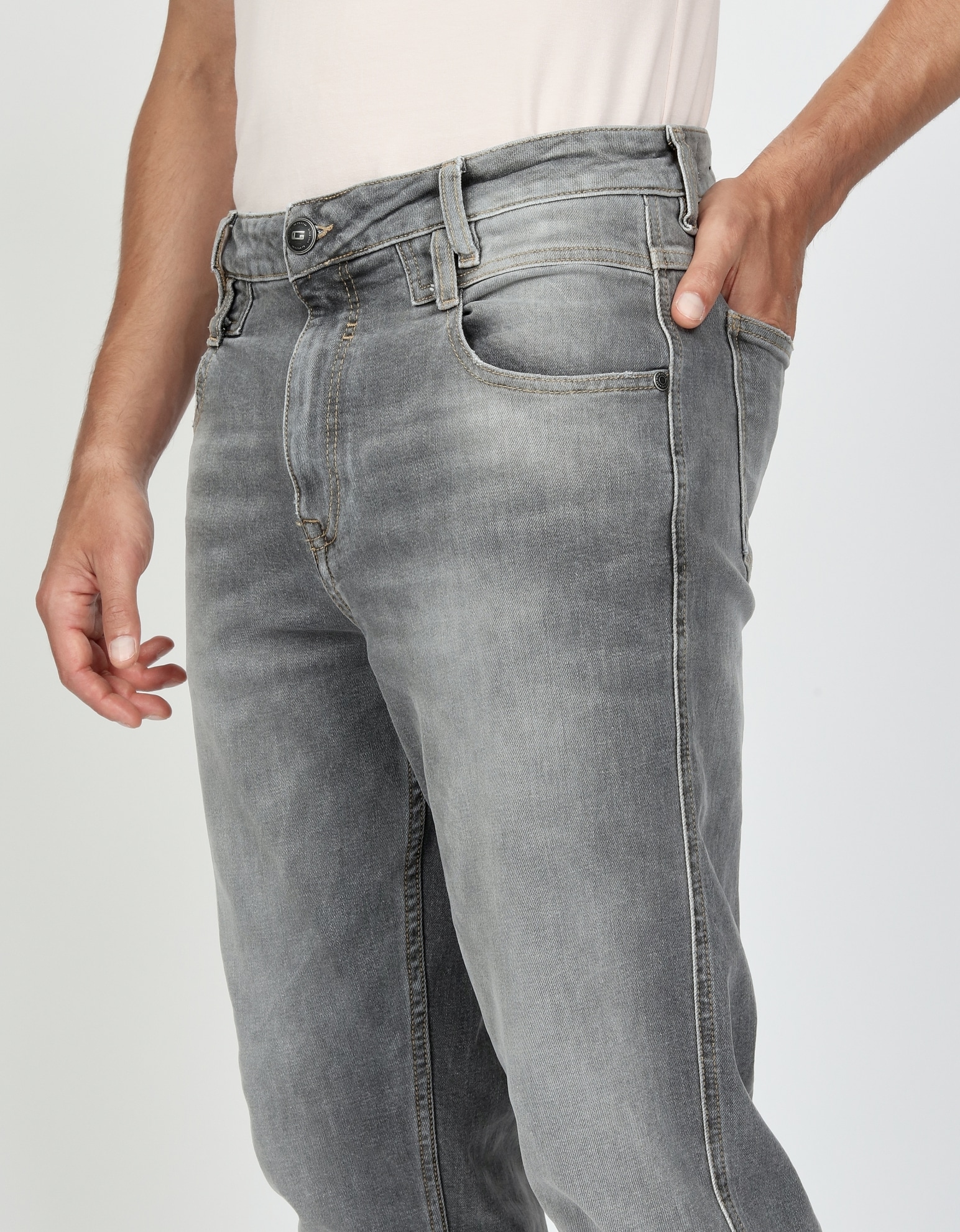 GANG Stretch-Jeans »94MARCO«, im relaxten 5-Pocket Style mit doppelter Gürtelschlaufe