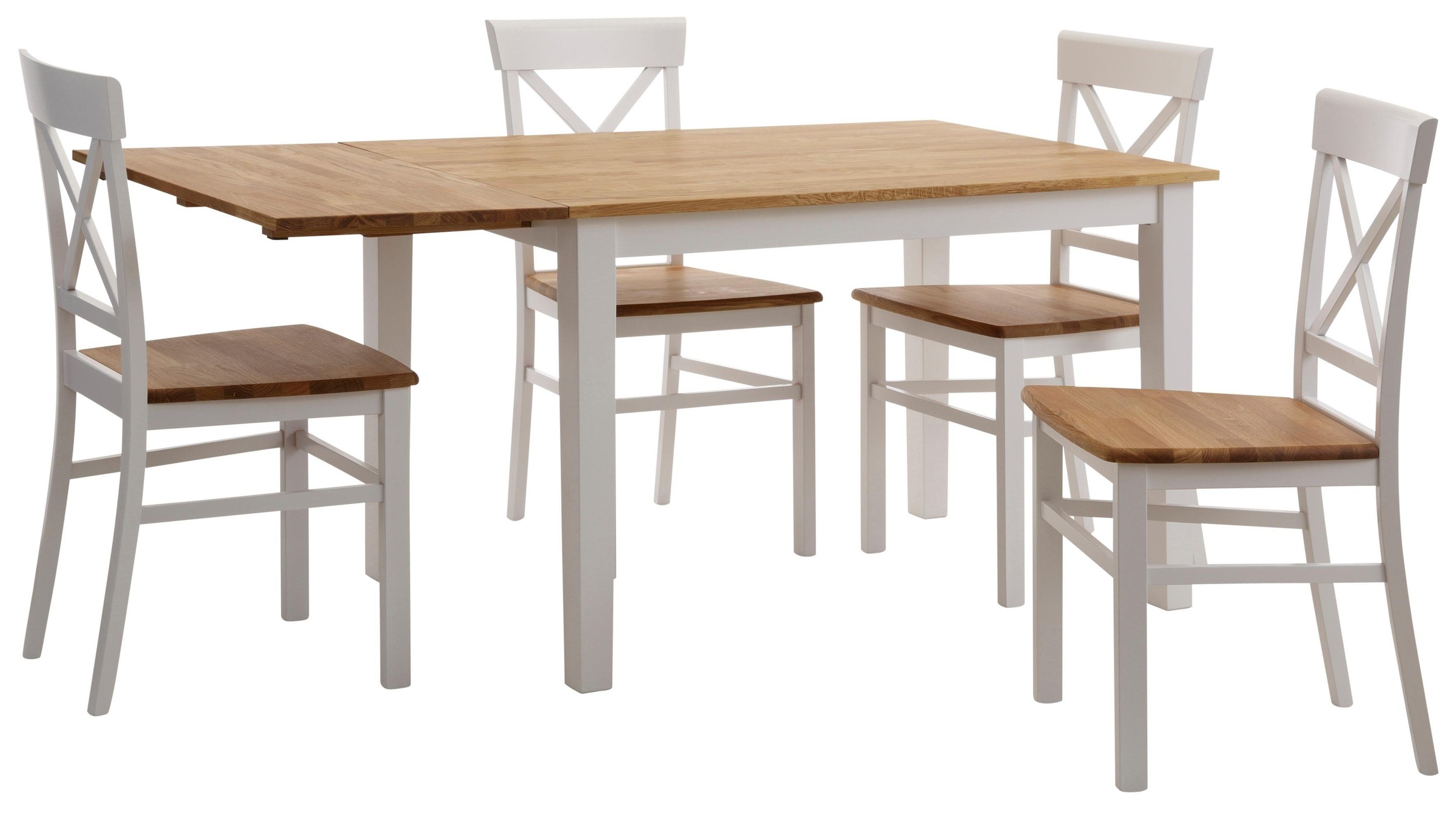 Image of Home affaire Esstisch »Samba«, Breite 120 cm, mit ausklappbarer Tischplatte bei Ackermann Versand Schweiz