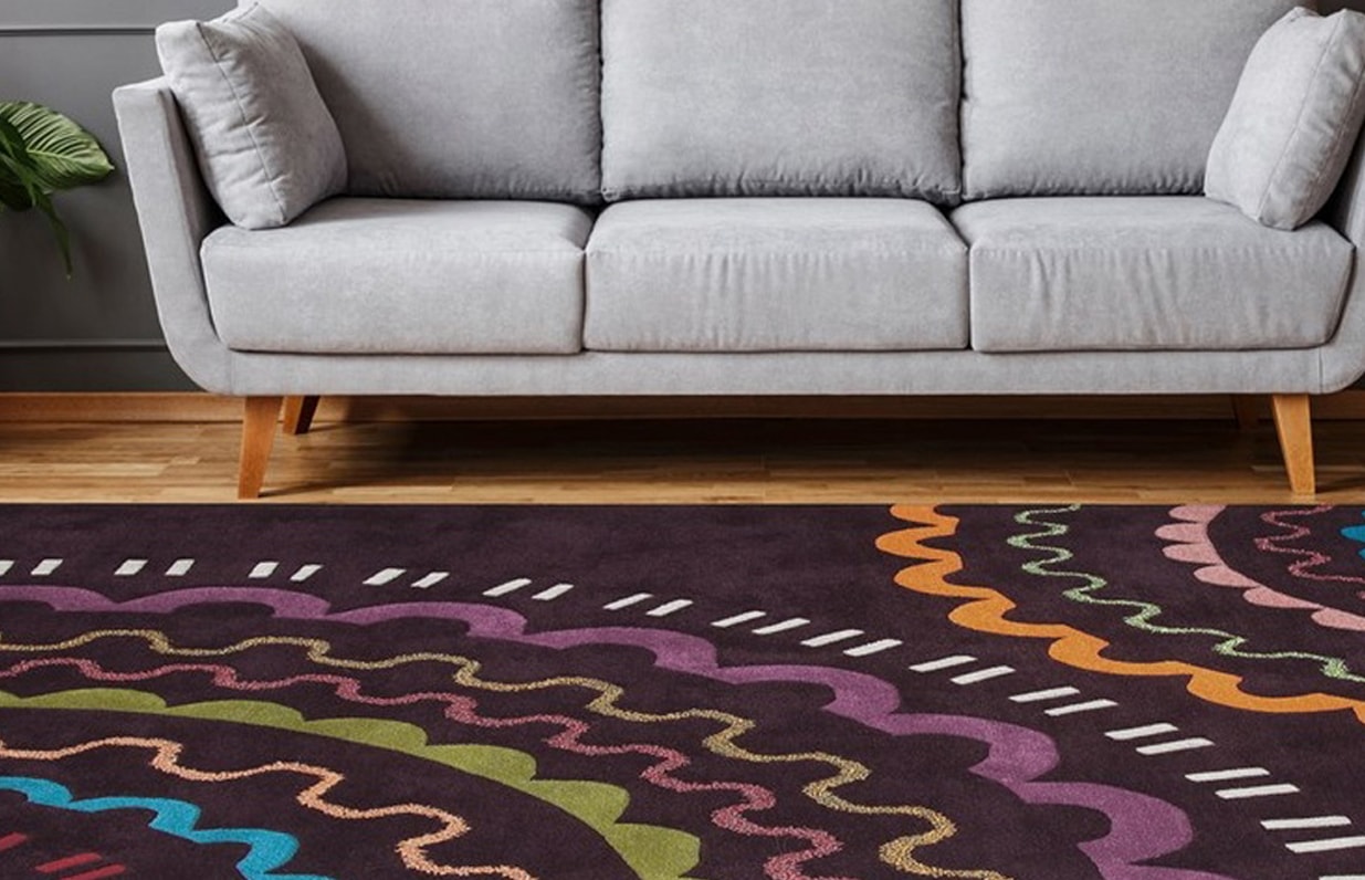 Image of calo-deluxe Teppich "Fanahy 3066" rechteckig 17 mm Höhe Kurzflor, Wohnzimmer