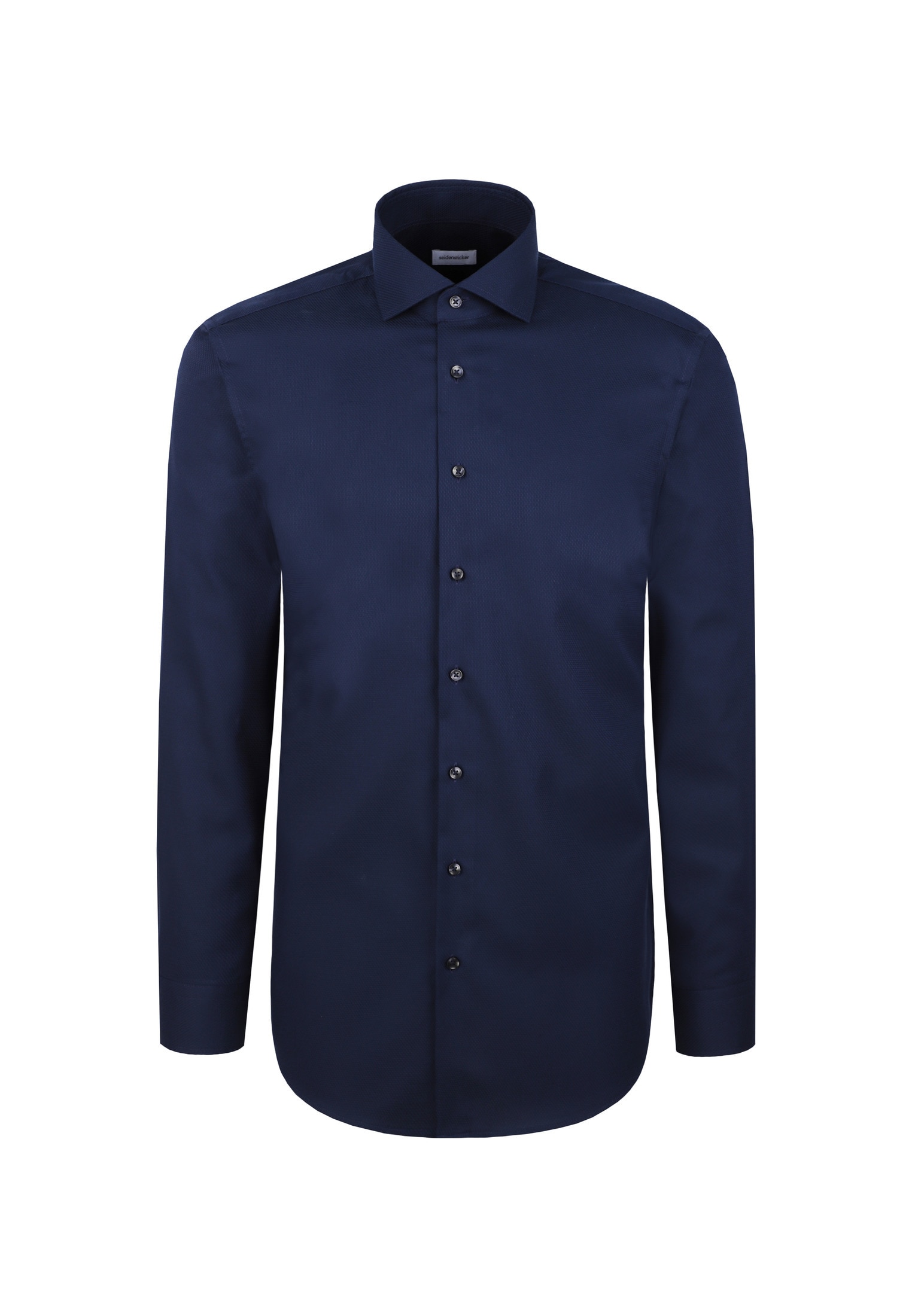 seidensticker Chemise d'affaires »Schwarze Rose« Regular 1/1 Kentkragen Struktur