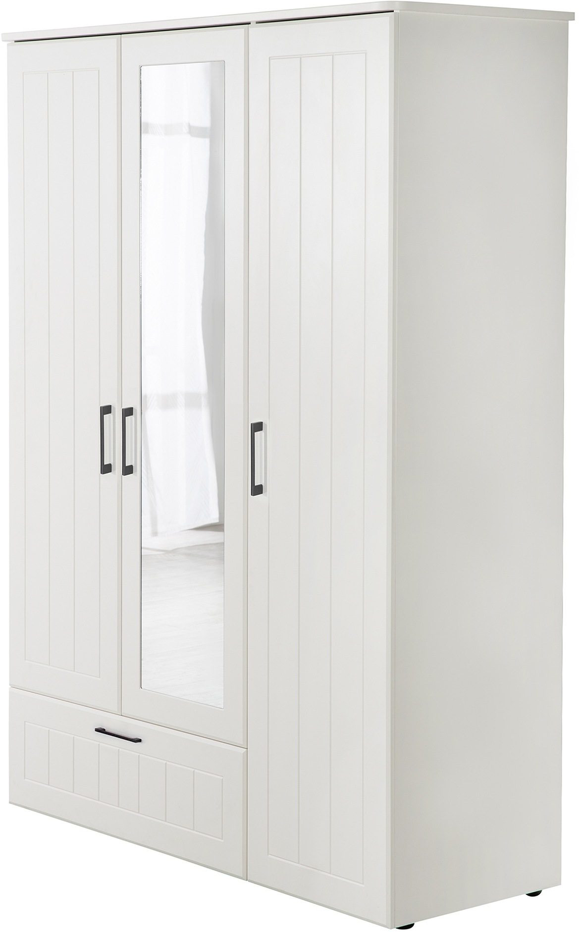 Image of roba® Kinderkleiderschrank »Sylt«, 3-türig mit Spiegeltür; Made in Europe bei Ackermann Versand Schweiz