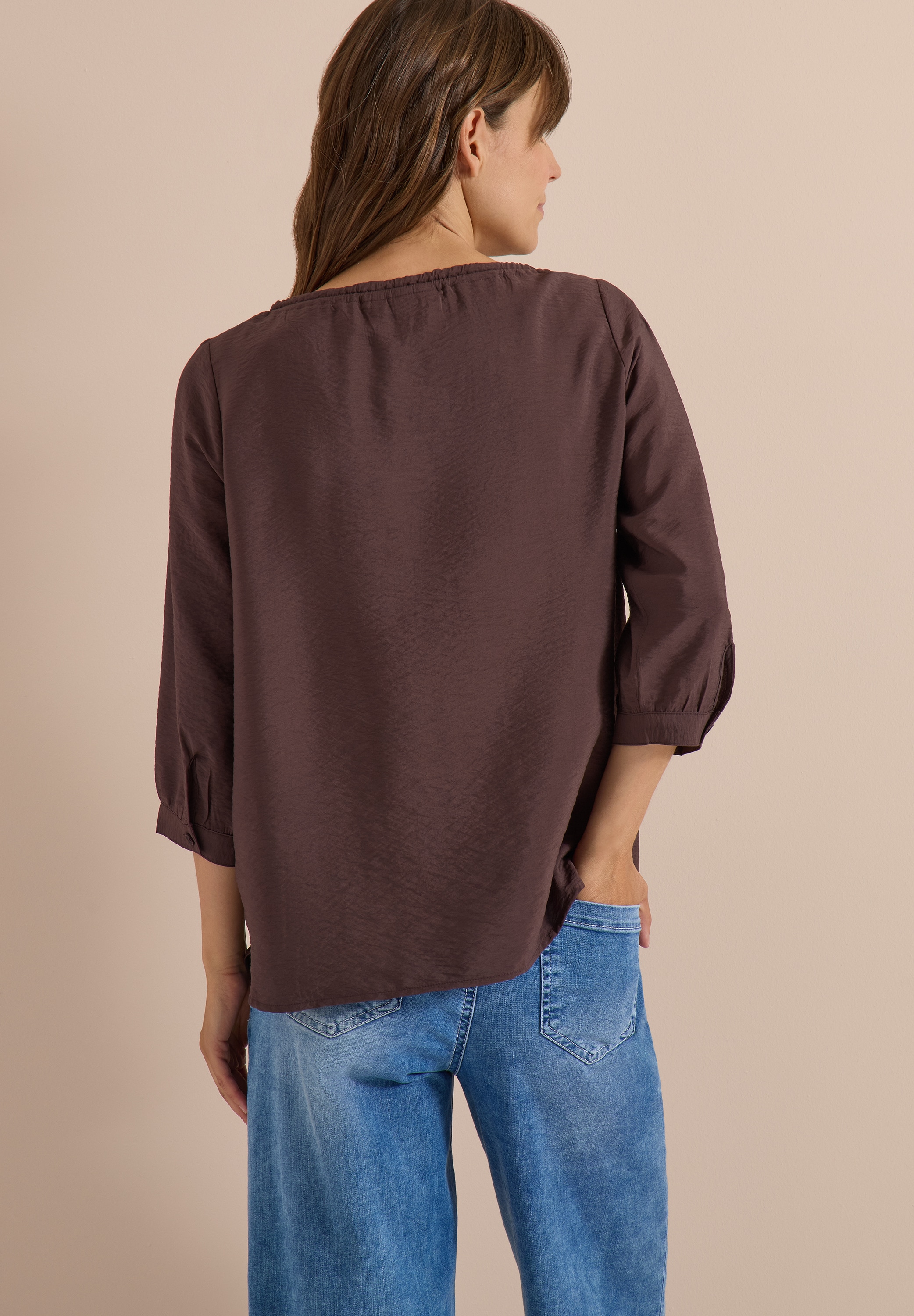 Cecil Blouse Carmen blouse d'été, mélange de viscose, encolure bardot