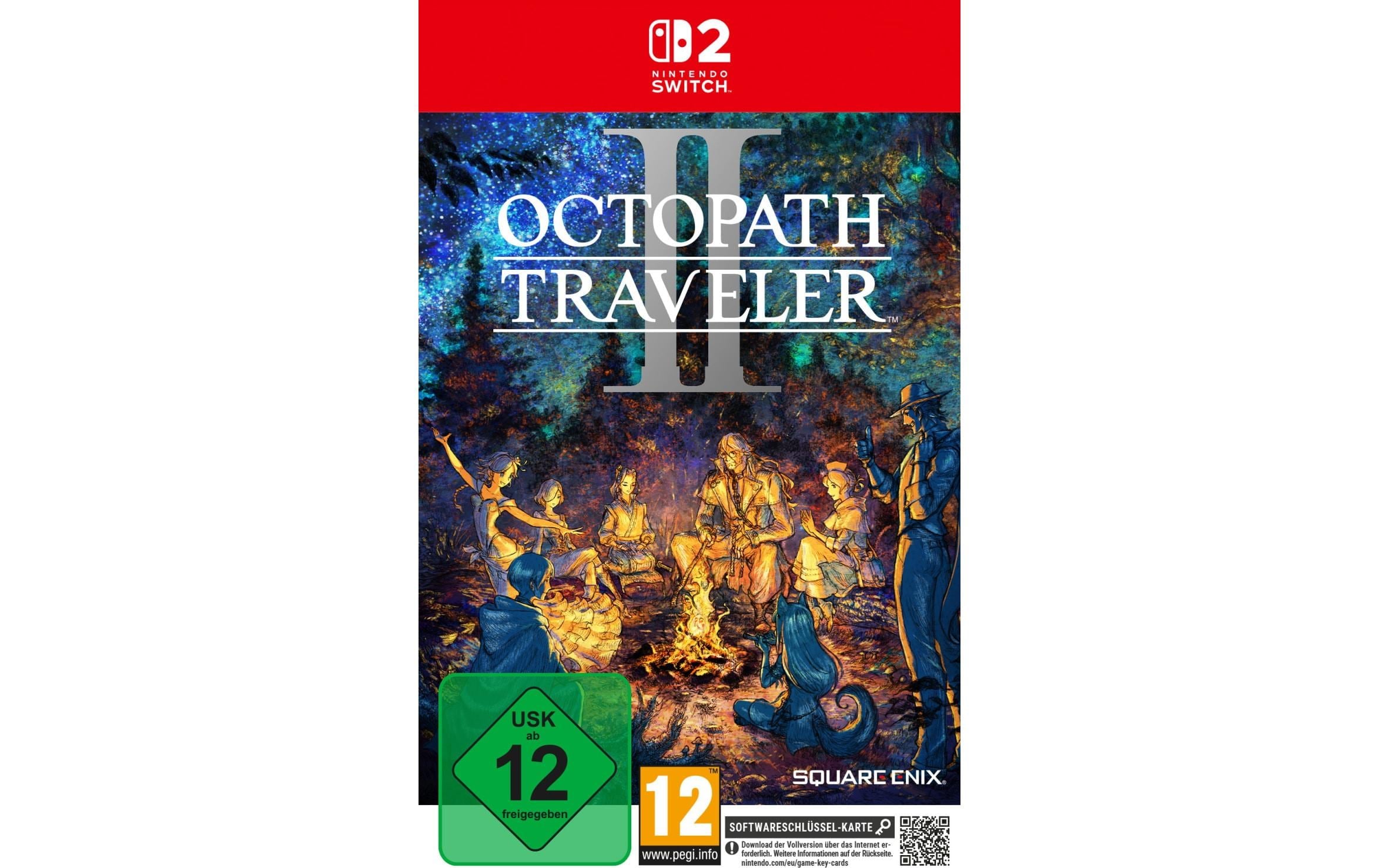 SquareEnix Spielesoftware »Octopath Traveler II [NSW2] (D/F/I) (Game-Key Card)« Nintendo Switch