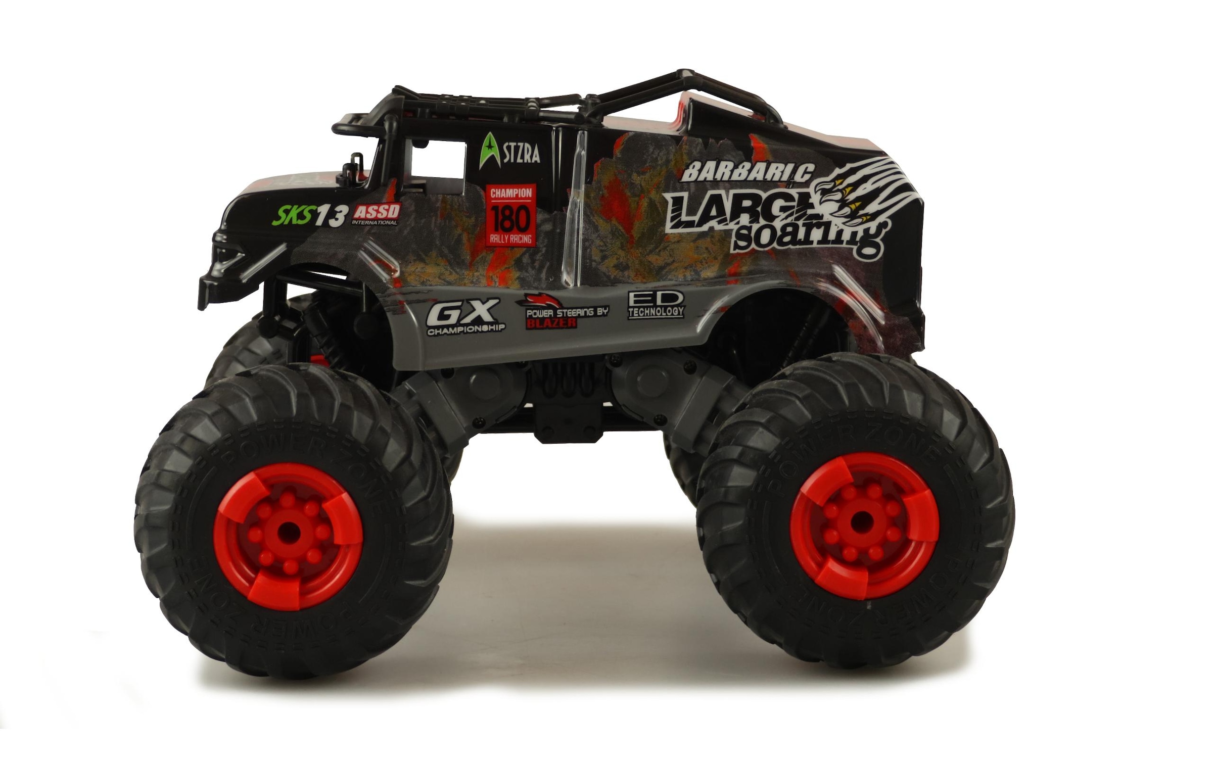 Amewi RC-LKW »Monster Truck Crazy SXS13 Rot, RTR«