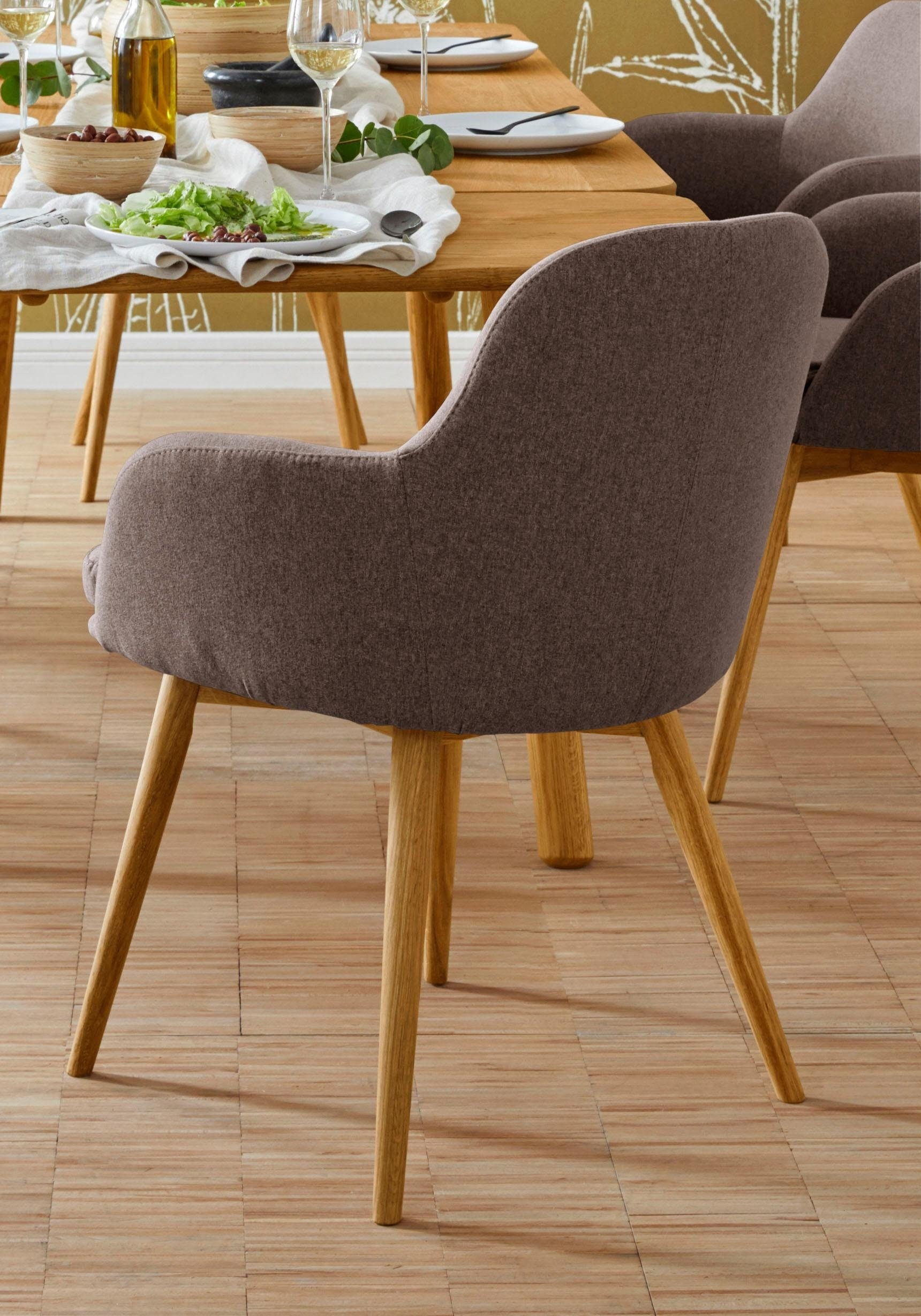 Image of Premium collection by Home affaire Armlehnstuhl »Livry«, (Set), 2 St., Webstoff, Polsterstuhl, Schalenstuhl bei Ackermann Versand Schweiz