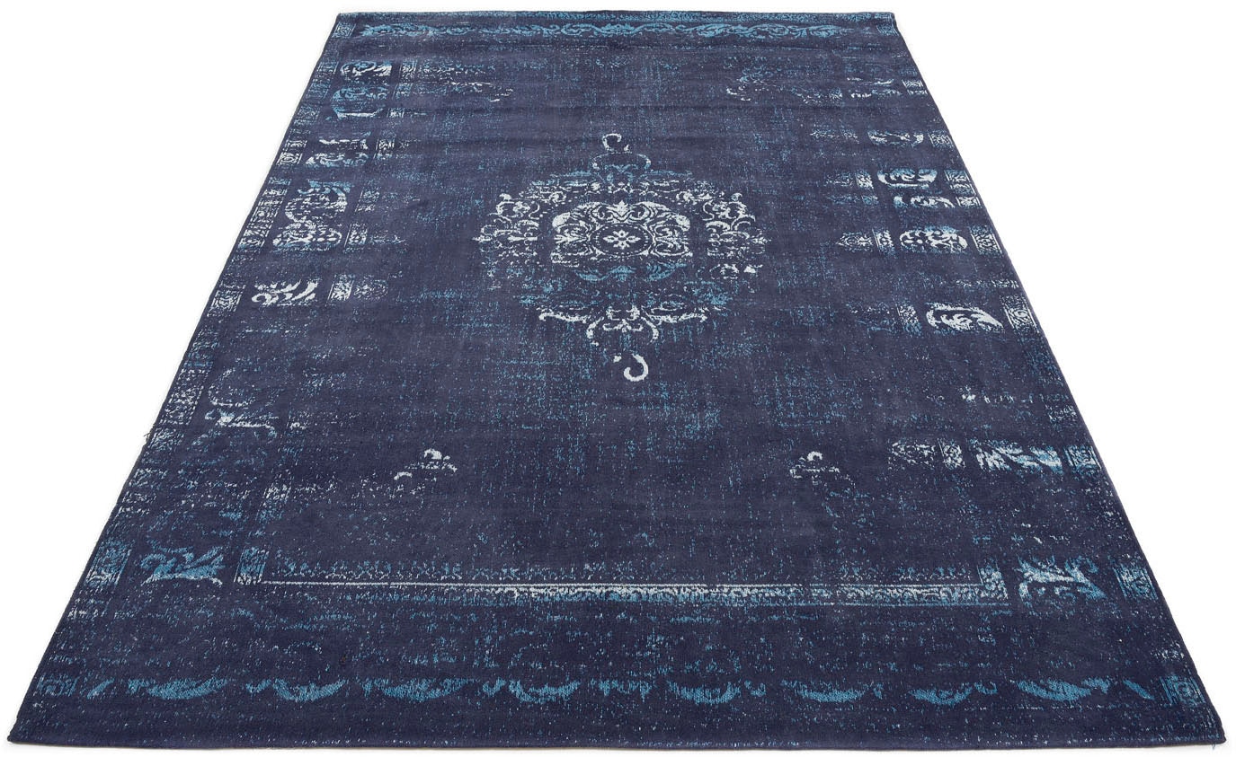 Image of GALLERY M branded by Musterring Teppich "Medaillon" rechteckig 5 mm Höhe Flachgewebe, Chenille, Wohnzimmer