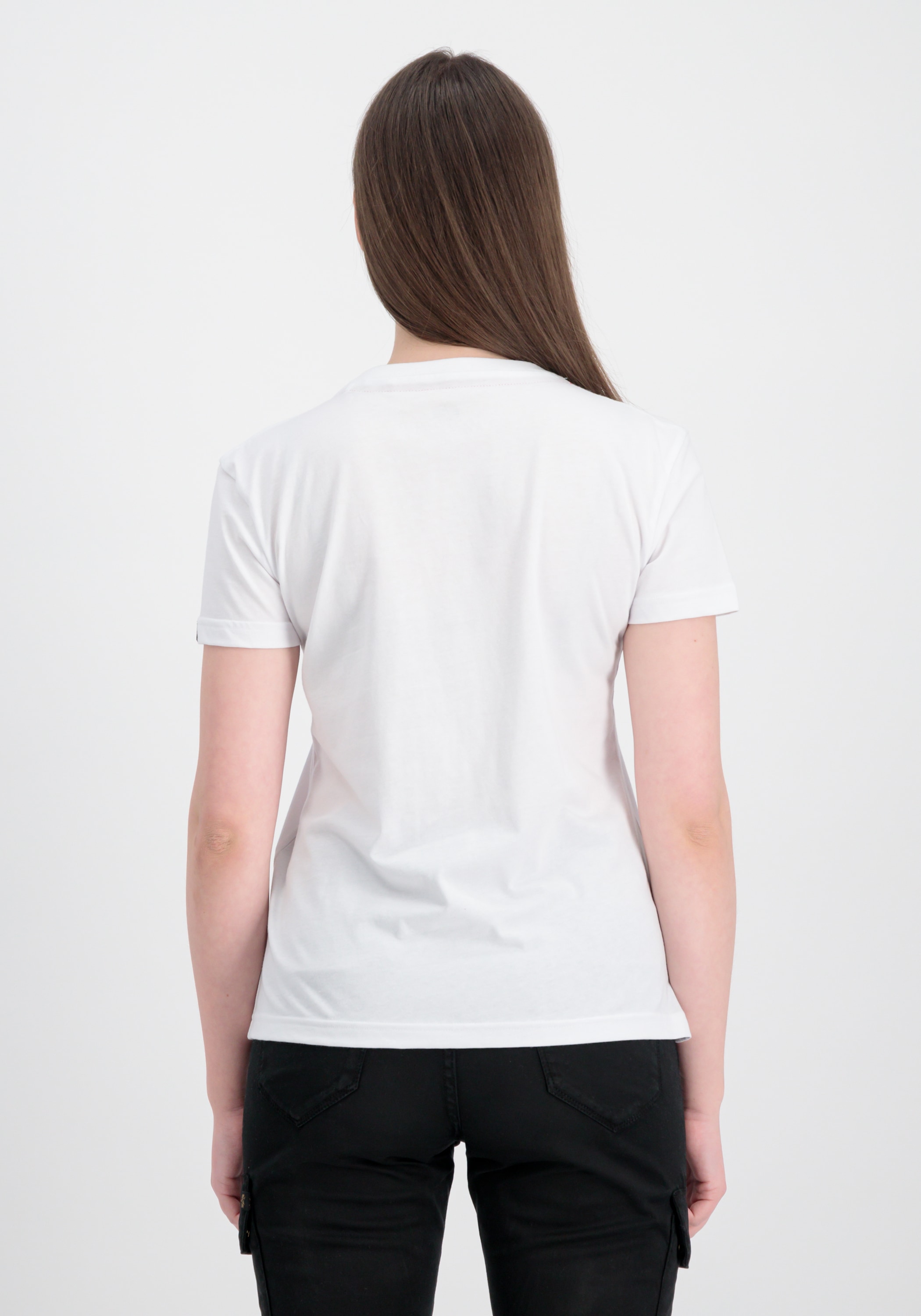 Alpha Industries T-Shirt »Alpha Industries Women - T-Shirts New Basic T Glitter Women«