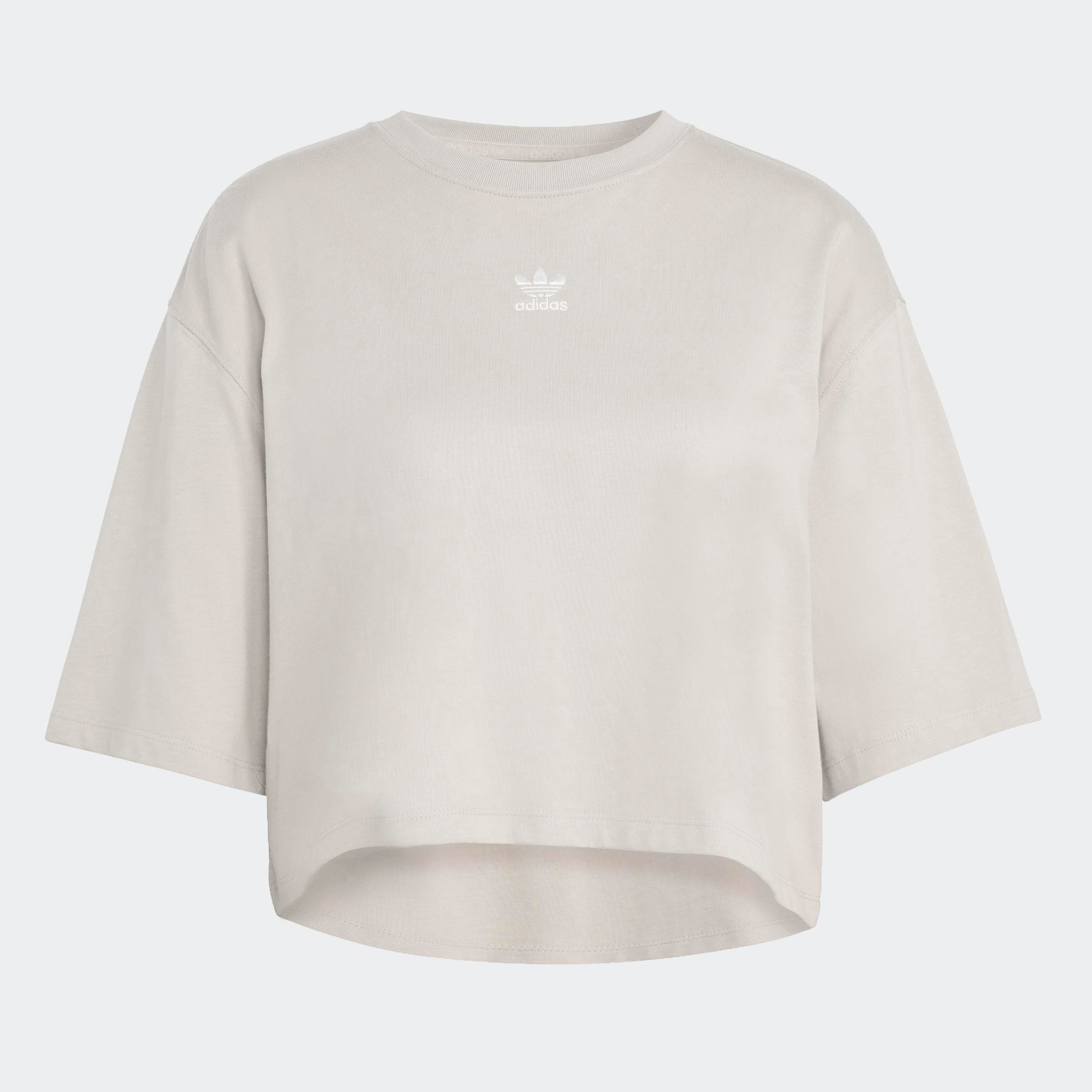 adidas Originals 1100000002199 »ESSENTIALS CROP« avec col rond, sans fermeture, longueur normale