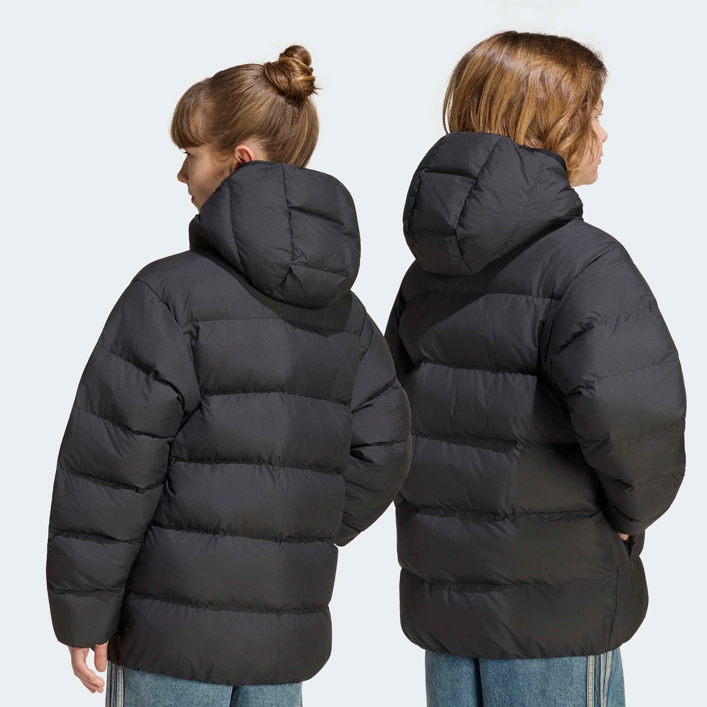 adidas Originals Outdoorjacke »REGULAR PUFFER« Outdoorjacke für Kinder, mit Kapuze, in Puffer-Ausführung