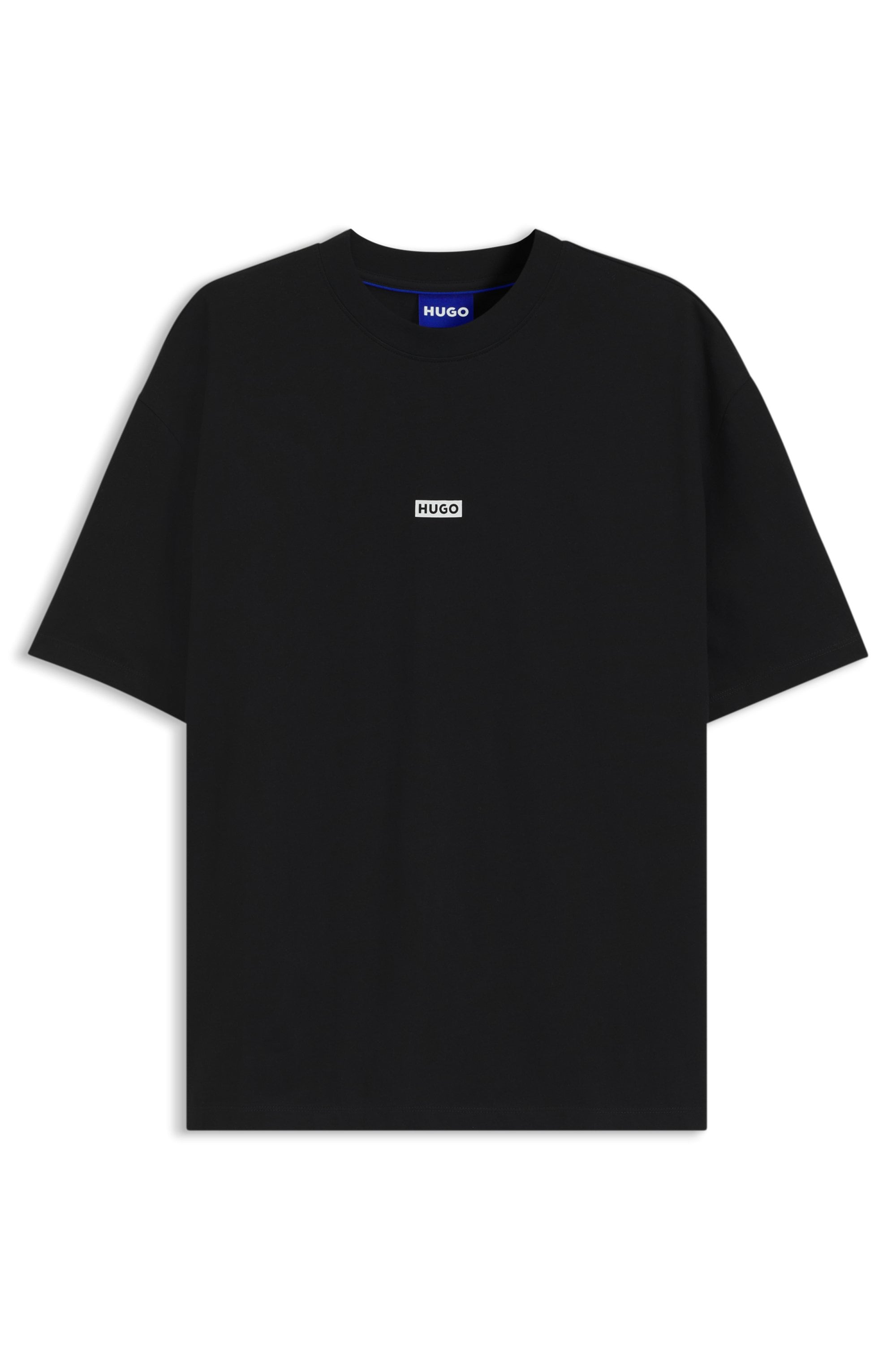 HUGO T-shirt »Nalono« mit Logodruck, Oversized Look mit Backprint