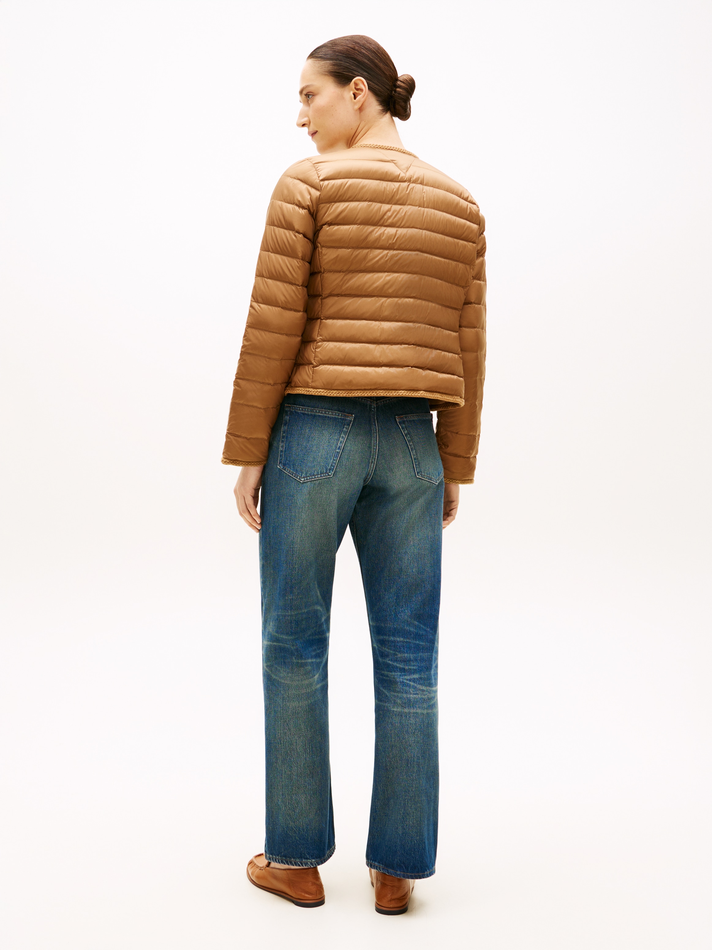 Tommy Hilfiger Veste matelassée »FEMININE LW DOWN JACKET« avec poches appliquées