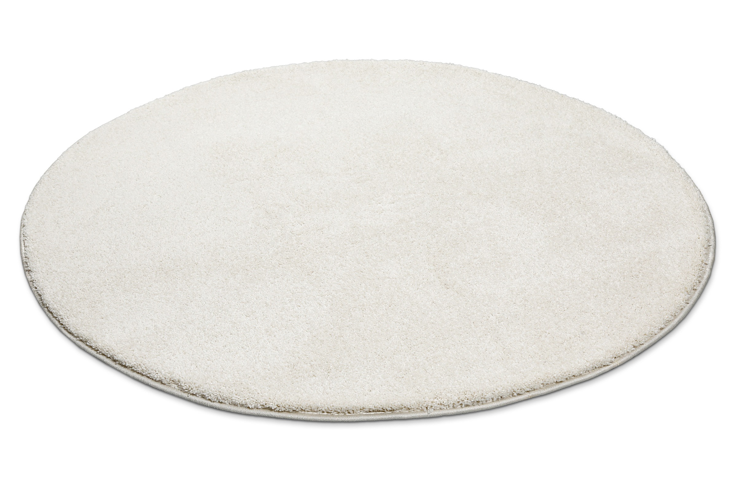 Wecon home Tapis »Wogh« Rond 25 mm Höhe Kurzflor, maschinell gewebt, robust, Wohn- & Schlafzimmer, einfarbig