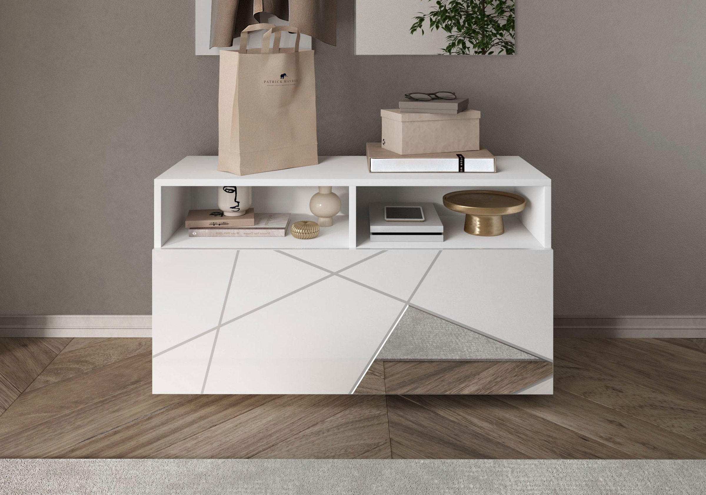 Image of Home affaire Schuhschrank "Vittoria, Breite 91 cm" mit 1 Klappe