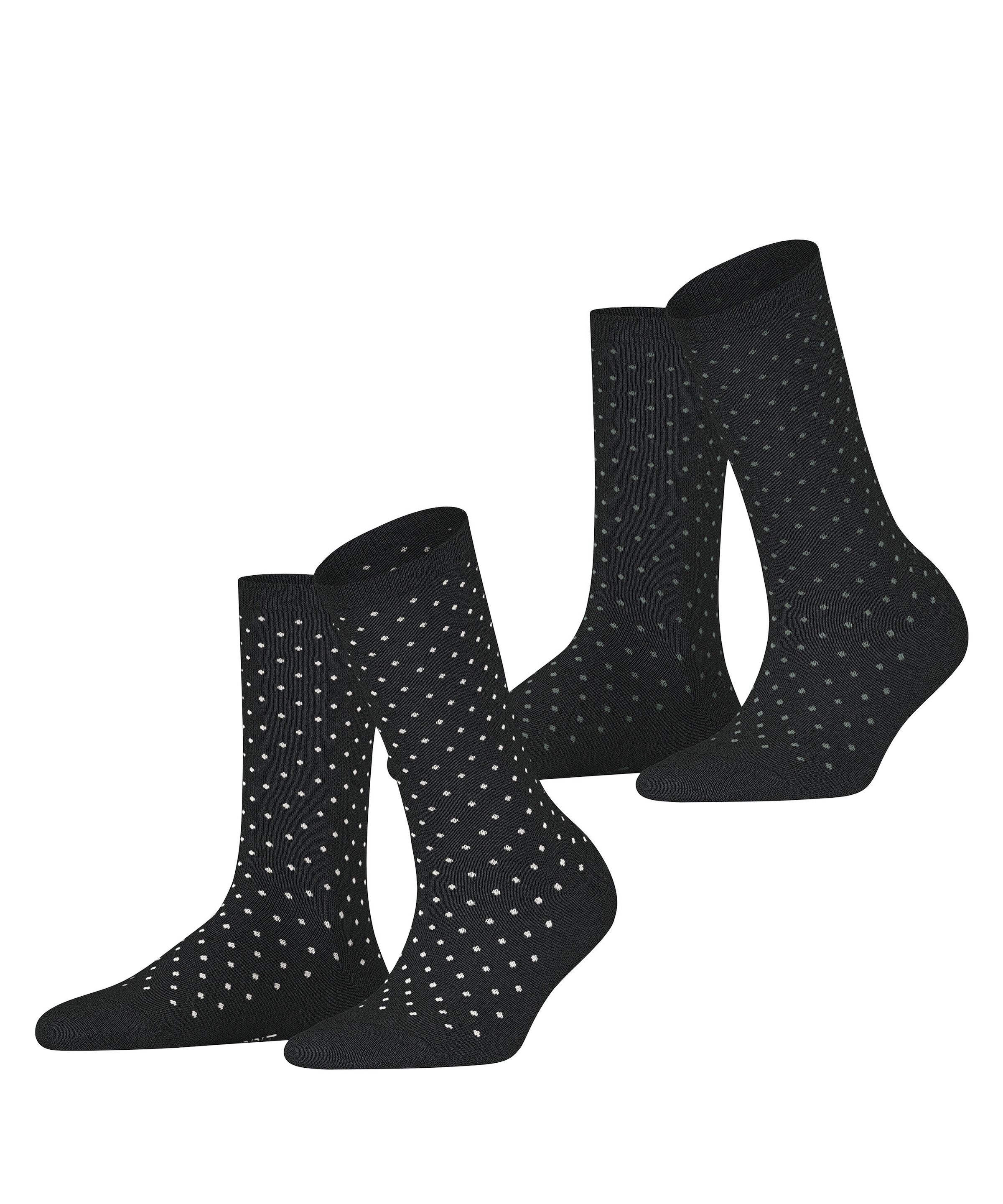 Image of Esprit Socken "Fine Dot" 2 Paar, mit Punkten, schmales Bündchen, Baumwoll-Mix