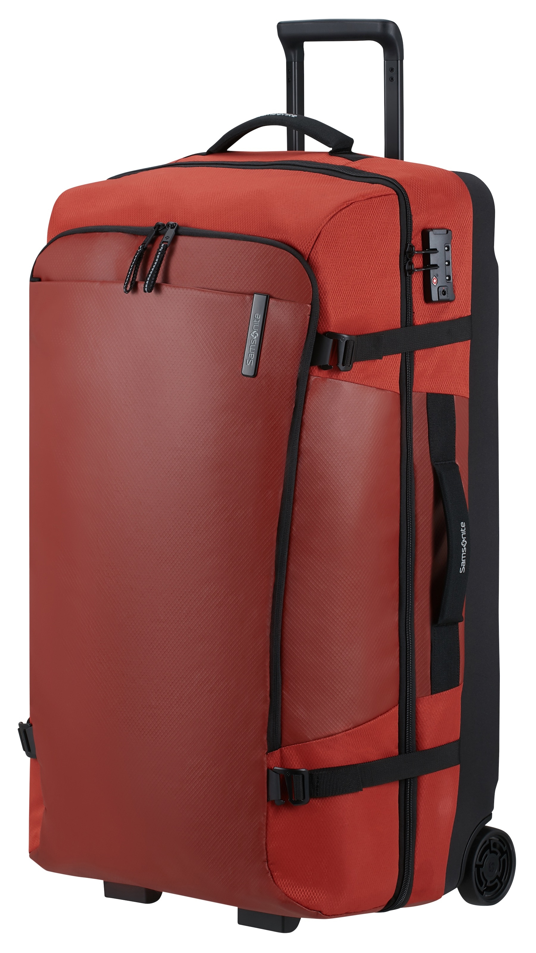 Samsonite Sac de voyage »ARMOX, 79 cm« duffle avec roulettes, serrure TSA, sangles de fixation, châssis trolley