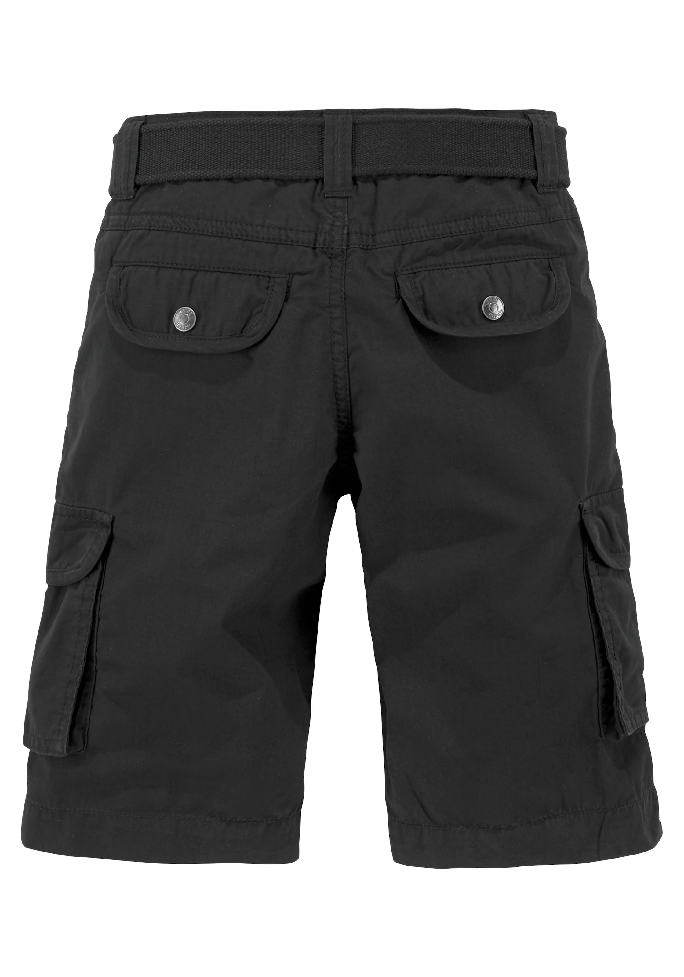 Bench. Bermudas, (Set, 2 tlg., mit Gürtel), mit vielen Taschen und Gürtel