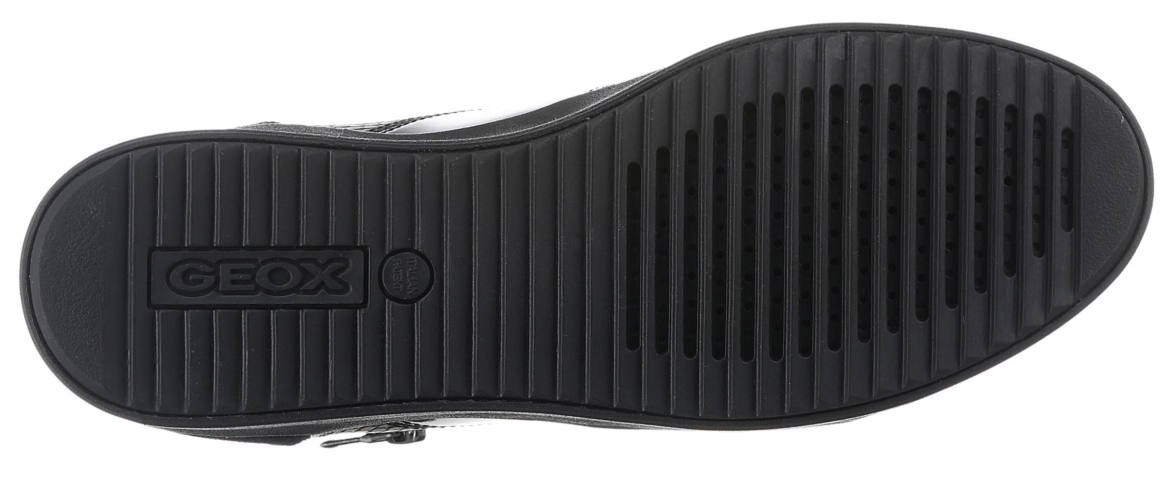 Geox Sneaker »D BLOMIEE F«, High Top Sneaker, Schnürboots mit praktischem Aussenreissverschluss