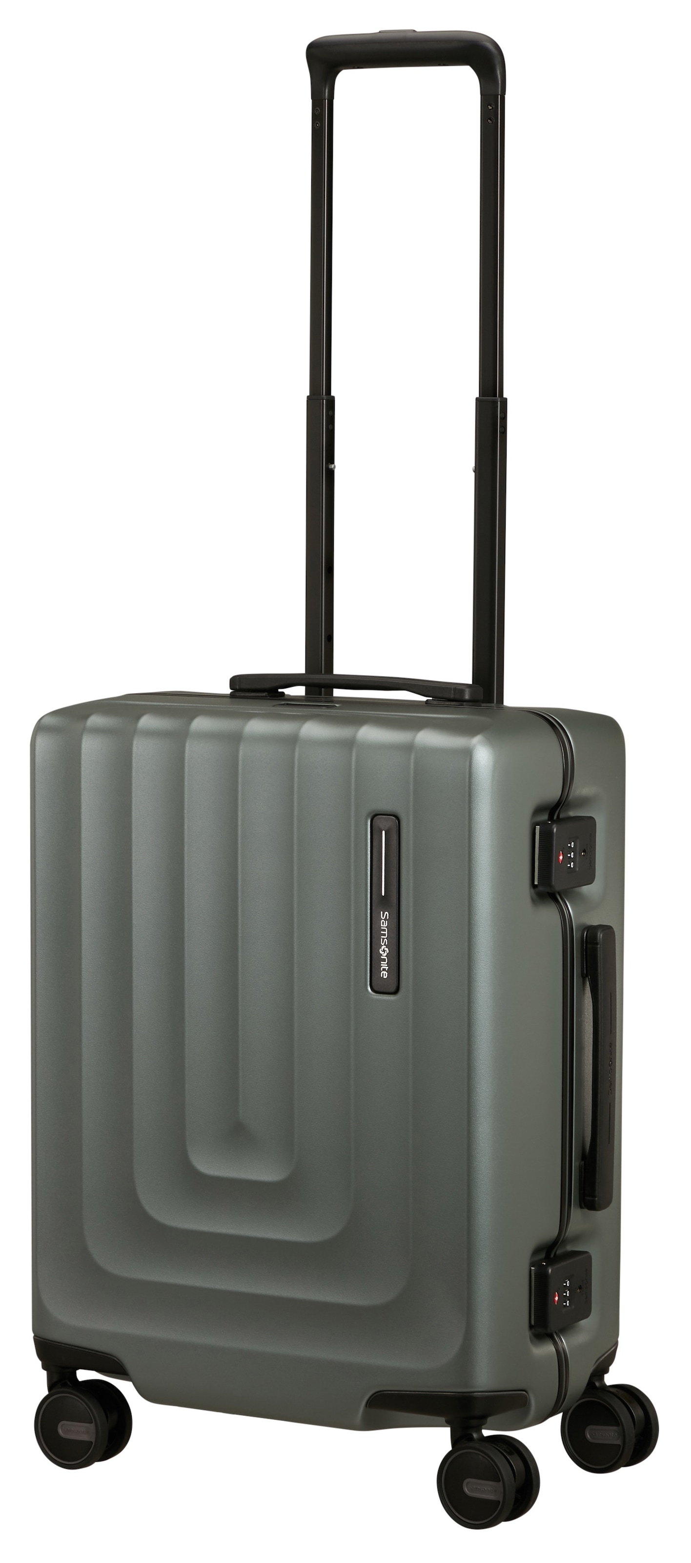 Samsonite Trolley à coque dure »FOCUS, verschiedene Grössen und Farben« 40 litre 4 Rollen avec cloisons fixes et poches à fermeture éclair
