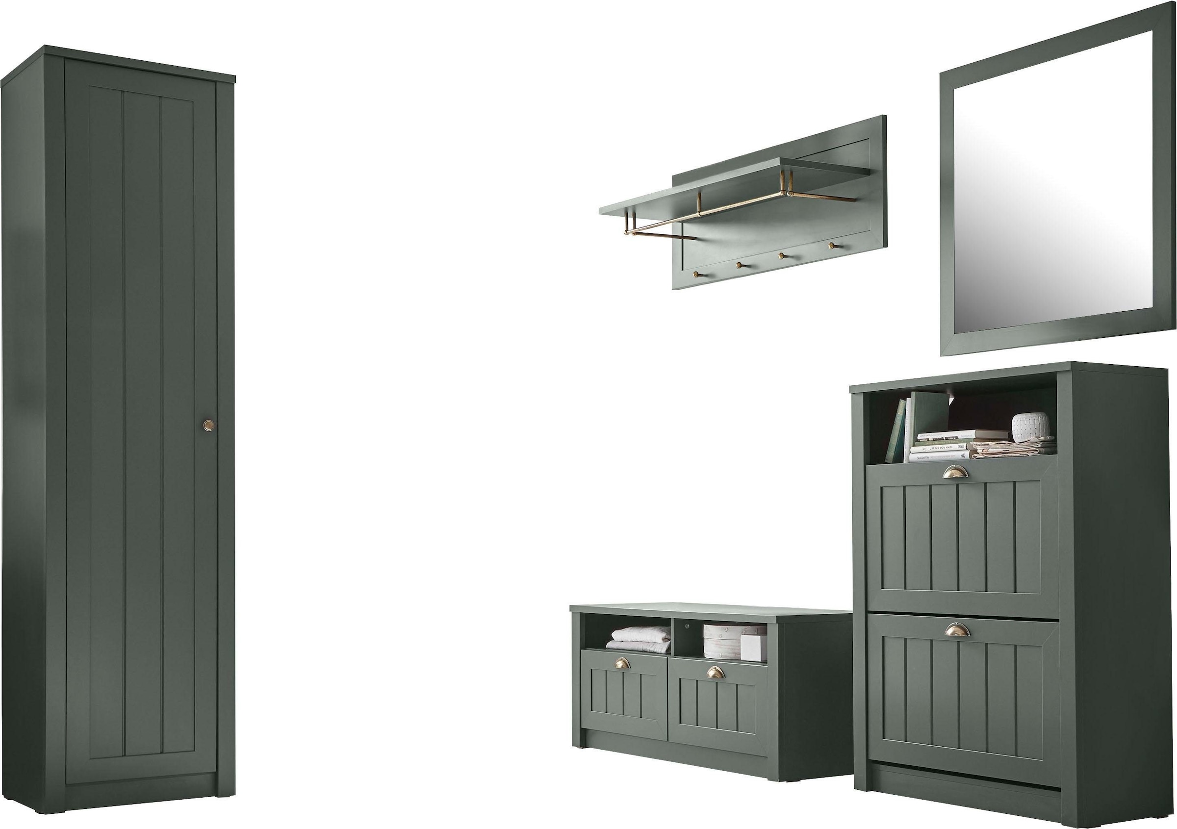 Home affaire Garderobenschrank-Set »ASCOT«, 5-teilig