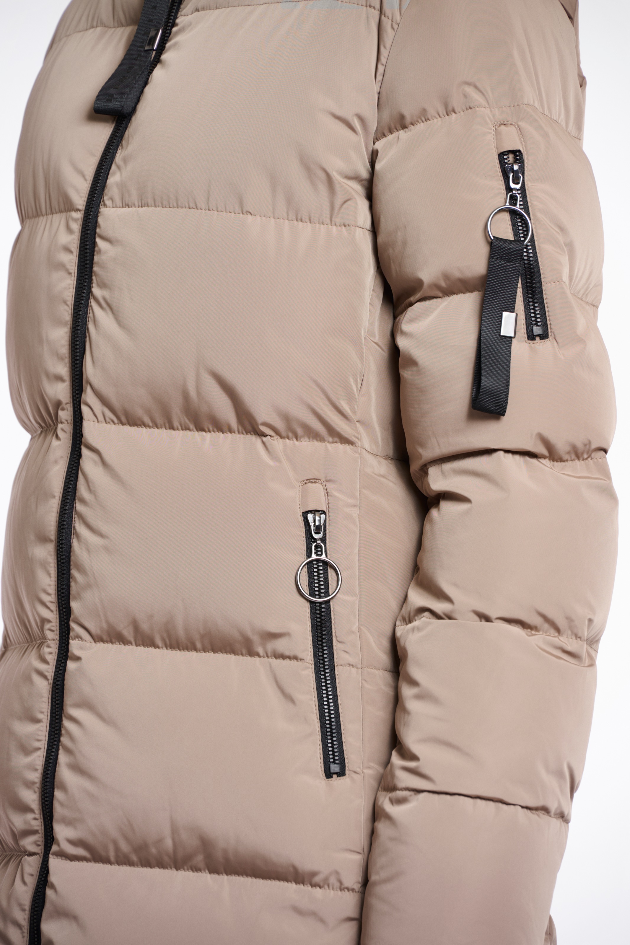 Rino & Pelle Steppmantel, mit Ärmeltasche