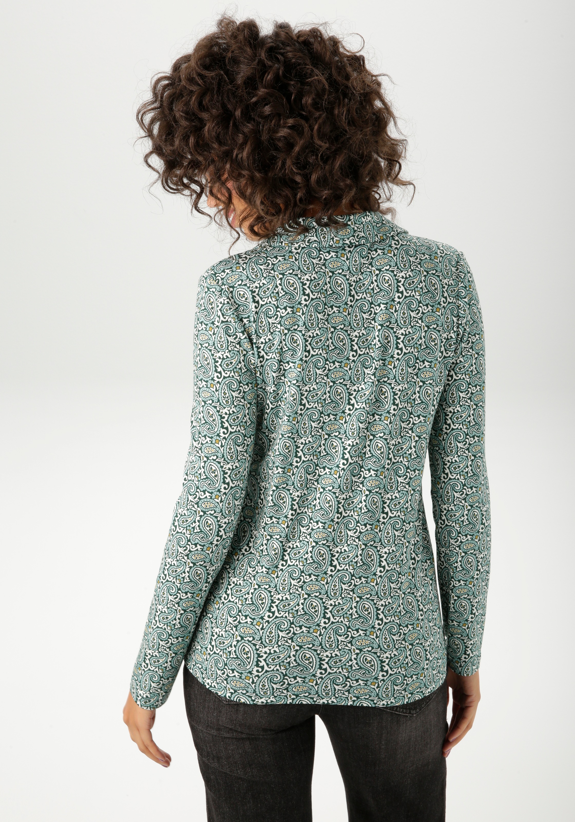 Aniston CASUAL Shirtbluse, mit farbharmonischem Paisley-Muster - NEUE KOLLEKTION
