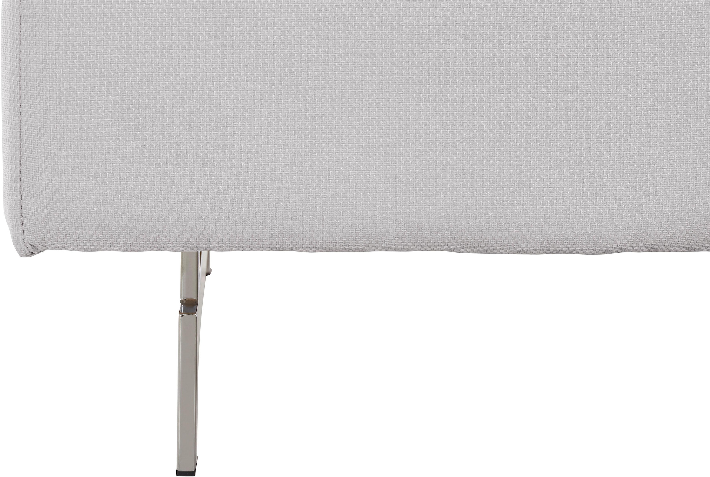 COTTA Ecksofa »Chef L-Form«, mit Kopfteilverstellung, wahlweise mit Bettfunktion & Bettkasten