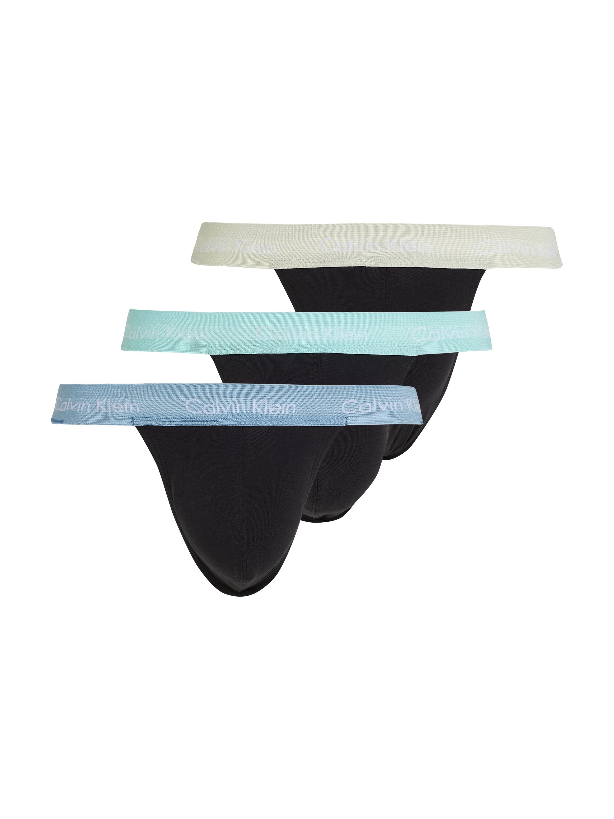 Calvin Klein Underwear String »JOCK STRAP 3PK«, (Packung, 3 St., 3er-Pack), mit Logo-Elastikbund