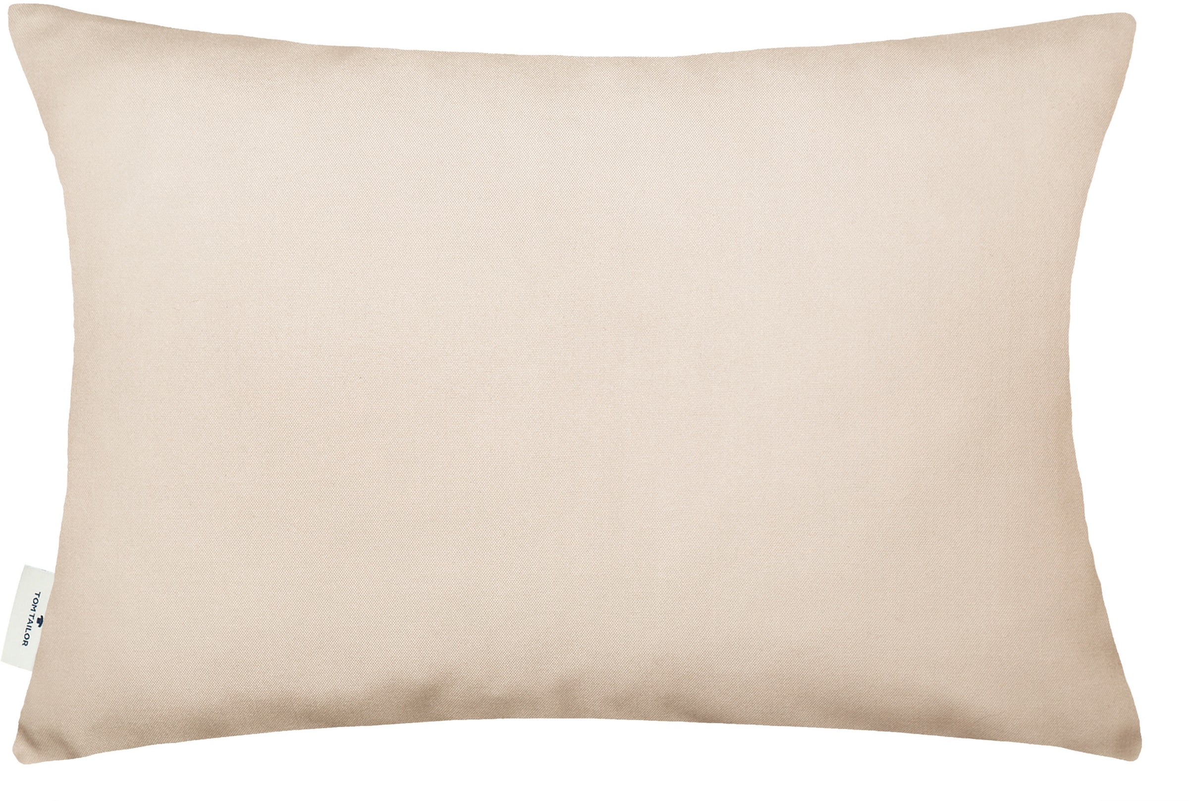 TOM TAILOR HOME Dekokissen »Dove Signature«, mit Paspel, Kissenhülle ohne Füllung, 1 Stück