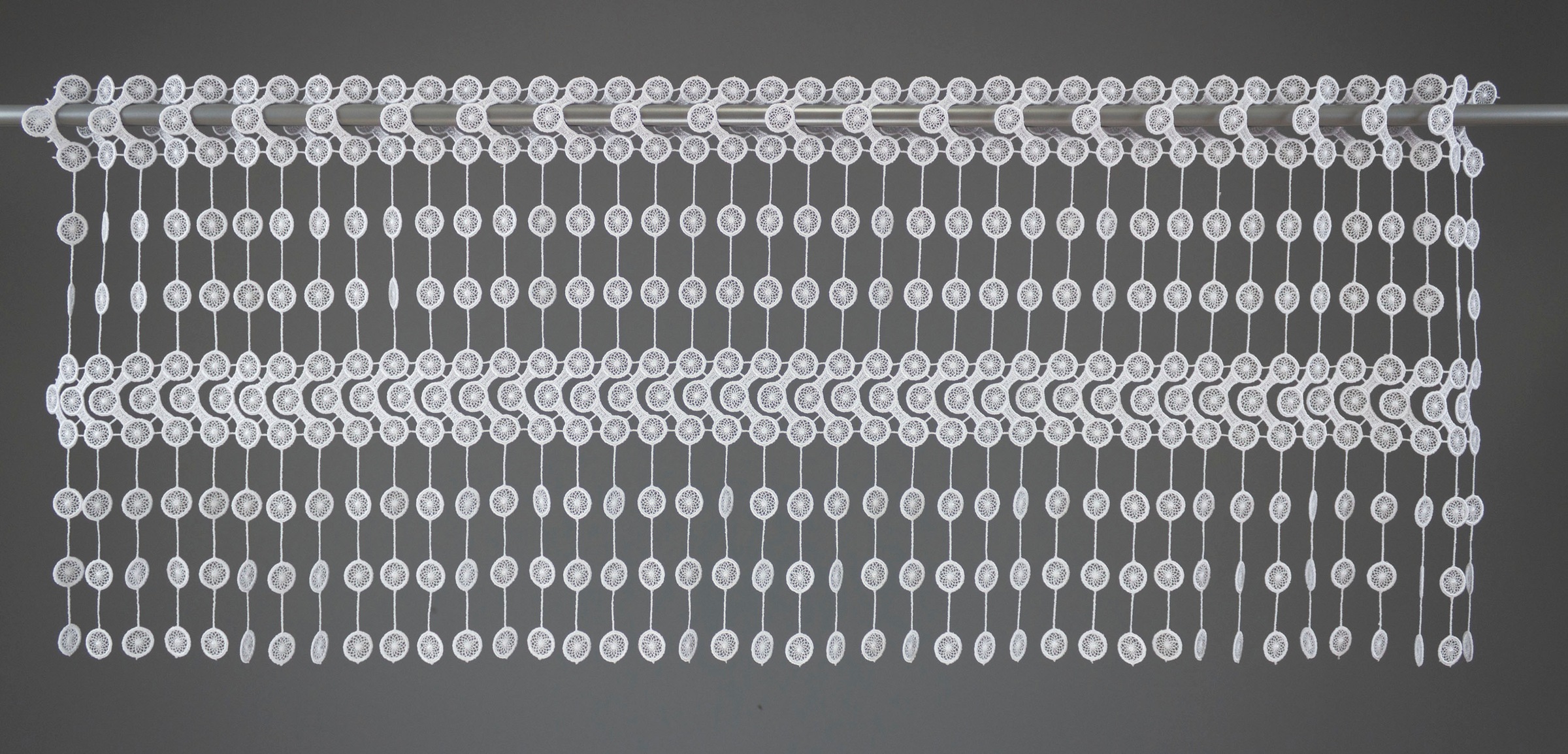 Image of VHG Scheibengardine nach Mass »Nuala«, (1 St.), Stablöcher bei Ackermann Versand Schweiz