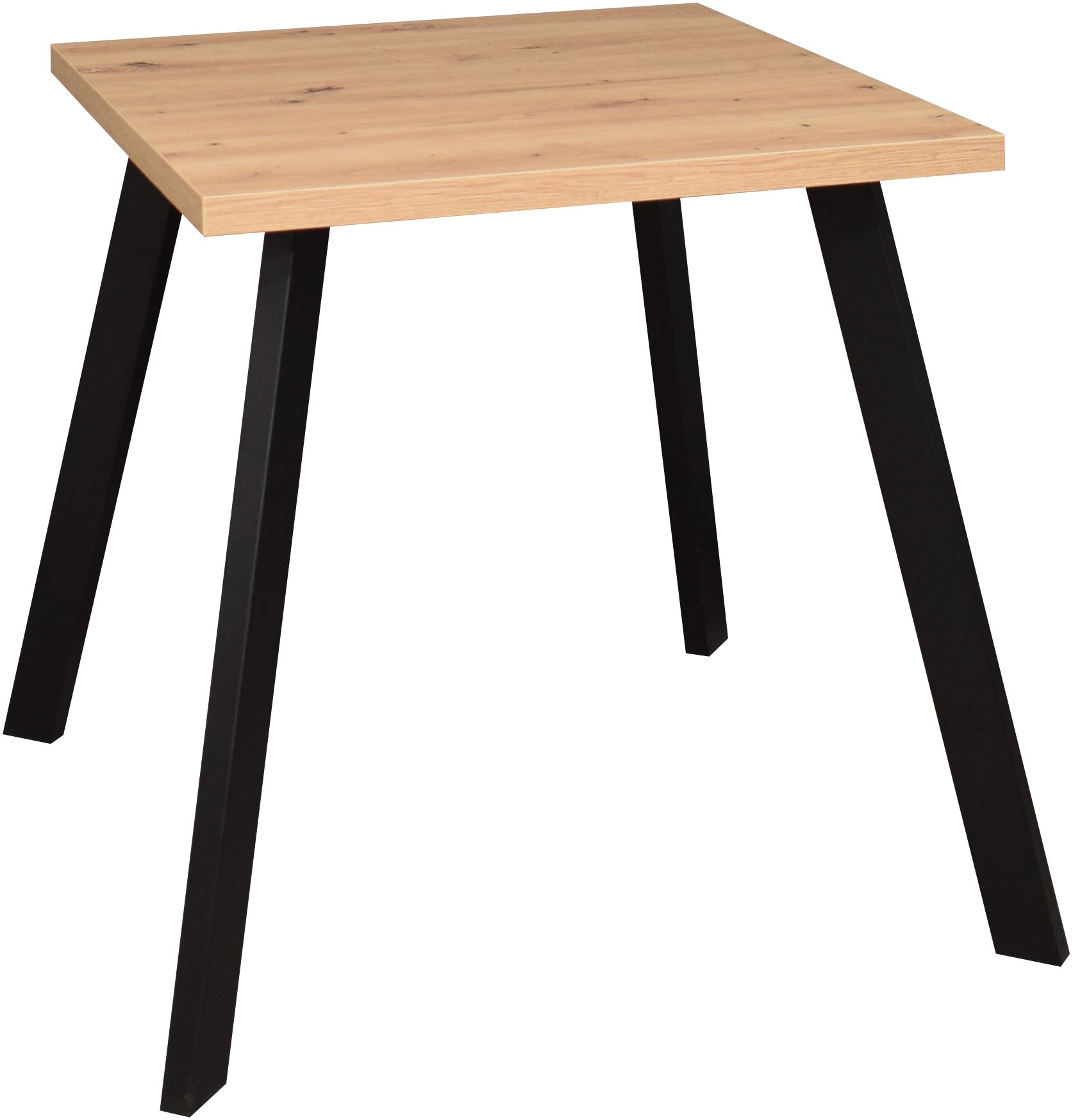 Image of Mäusbacher Bistrotisch "Big Bistro Metall" Eckige Platte BHT 70x75x70 cm