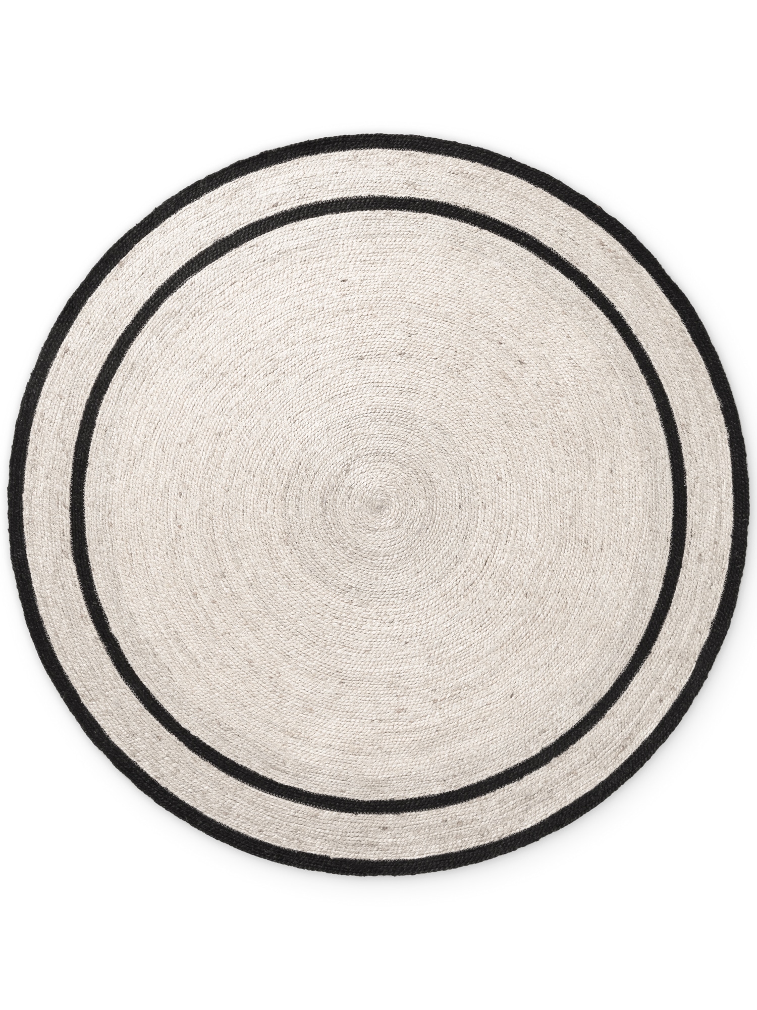 HANSE Home Tapis »Lina« Rond 7 mm Höhe Jute, Handgemacht, Rund, Wohnzimmerteppich, Naturteppich