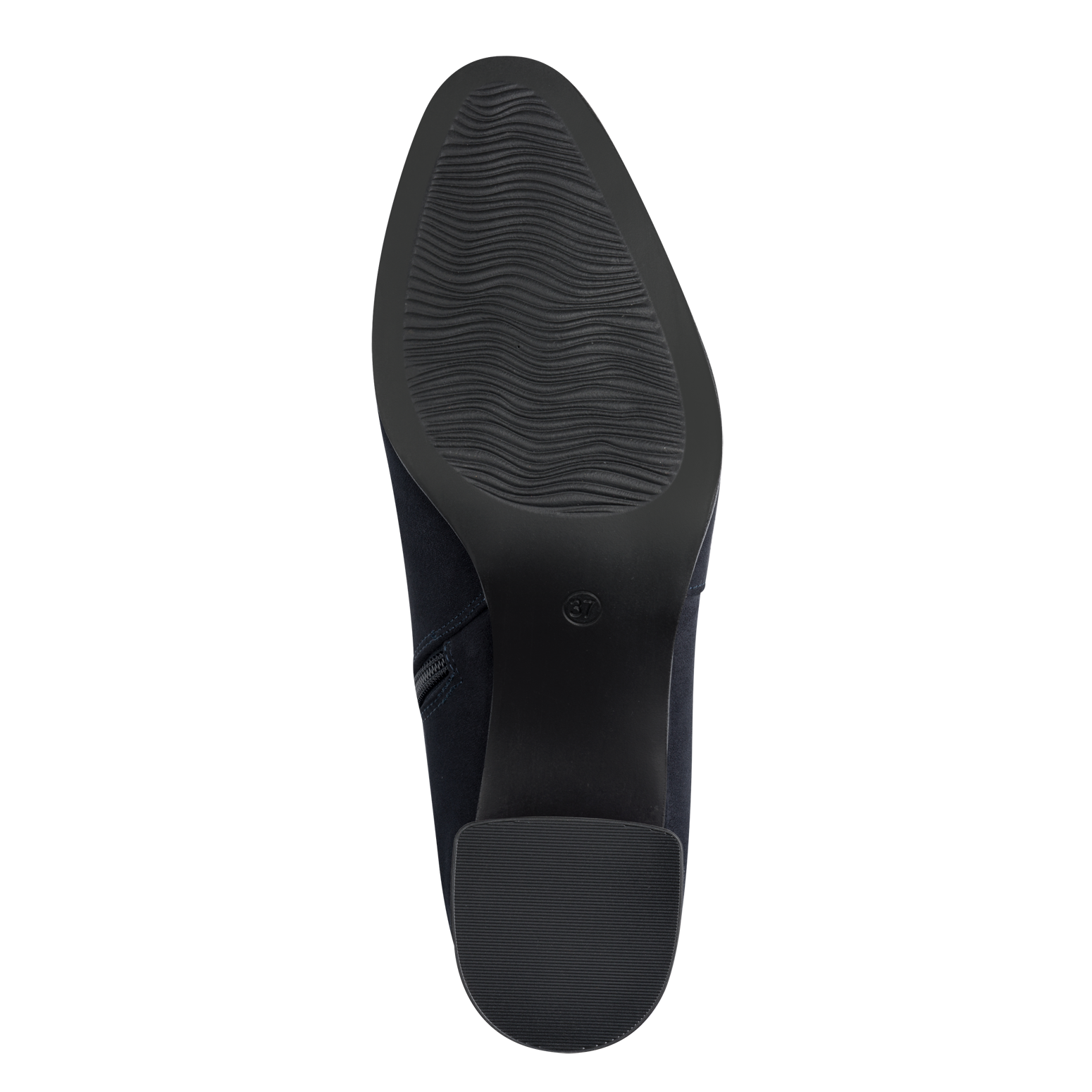 MARCO TOZZI Bottines  à talon bloc, chaussure business, bottines avec surpiqûres décoratives