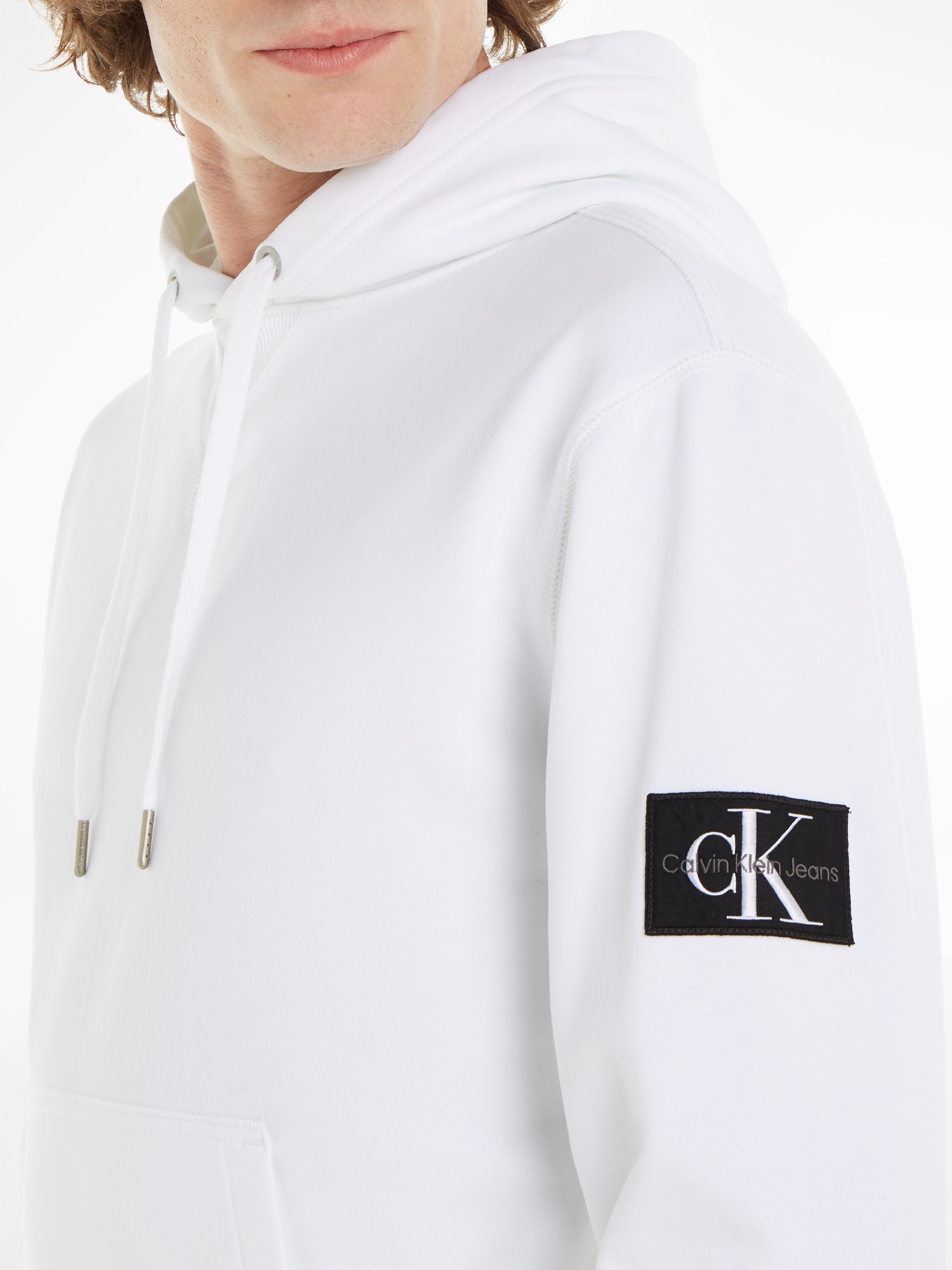 Calvin Klein Jeans Kapuzensweatshirt »BADGE HOODIE«, mit Logopatch