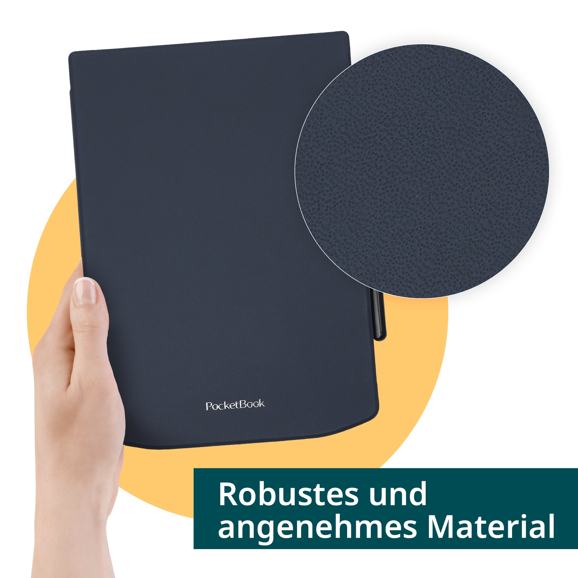 PocketBook E-Reader-Hülle »Shell Cover für PocketBook InkPad X / InkPad X Pro«, Backcover, Schutzhülle, E-Book-Hülle, Case, Schutzcase, stossfest