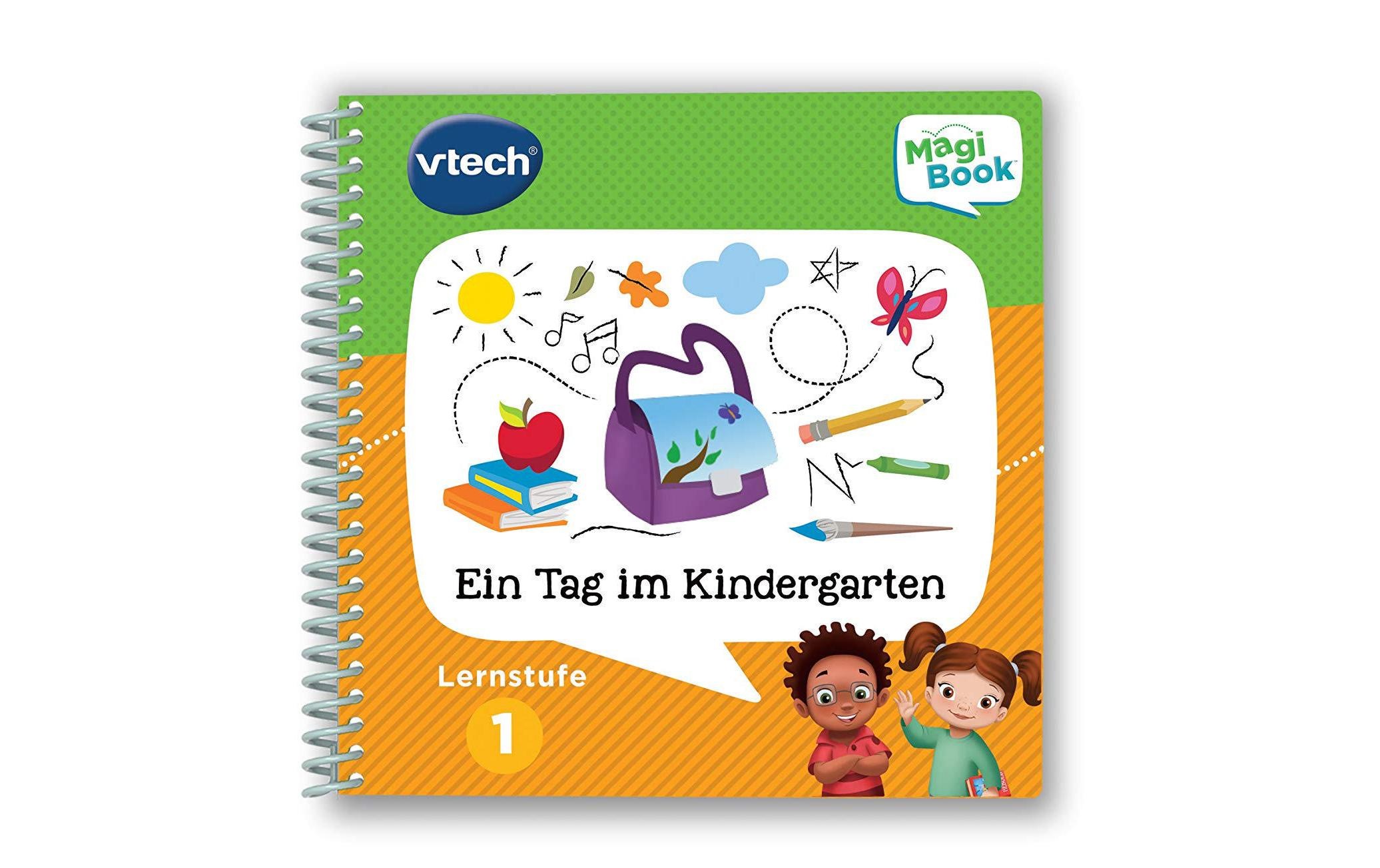 Lernbuch Lernstufe 1, VTech, »Ein Tag im Kindergarten«