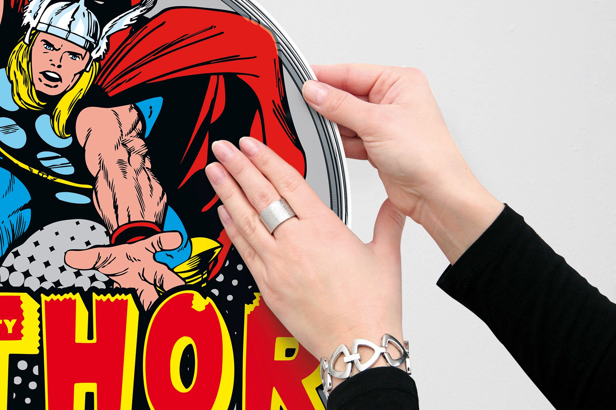 Komar Wandtattoo »Thor Comic Classic - Grösse 50 x 70 cm«, (1 St.), selbstklebend, Wandsticker, Kinderzimmer