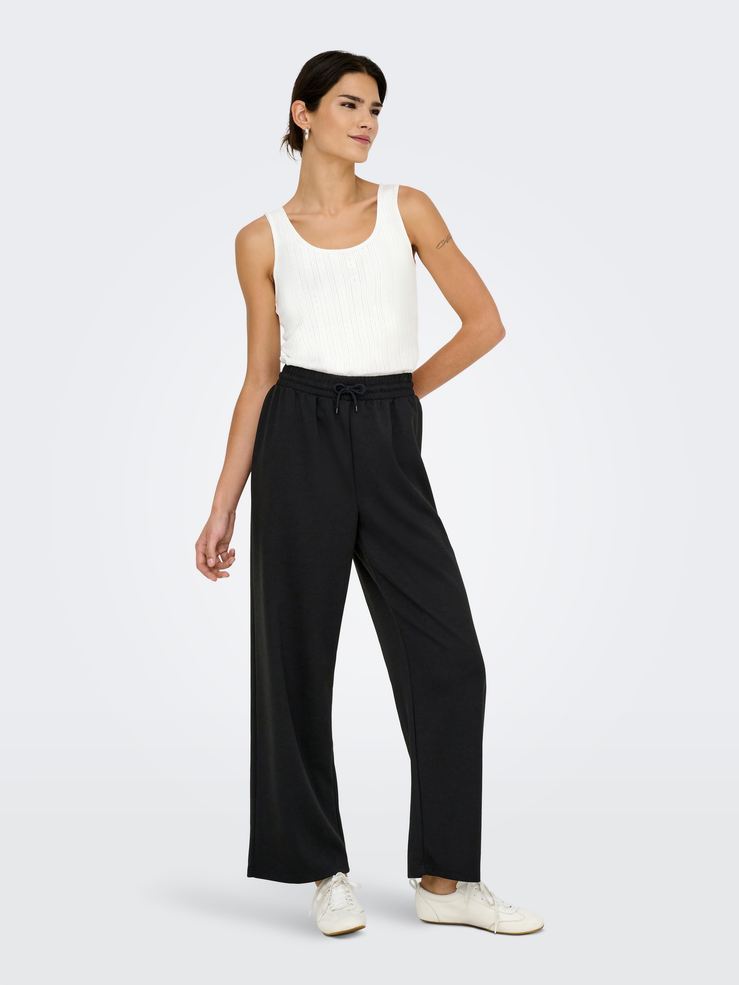 ONLY Trainingshose »ONLSCARLETT WIDE PANT SWT NOOS«